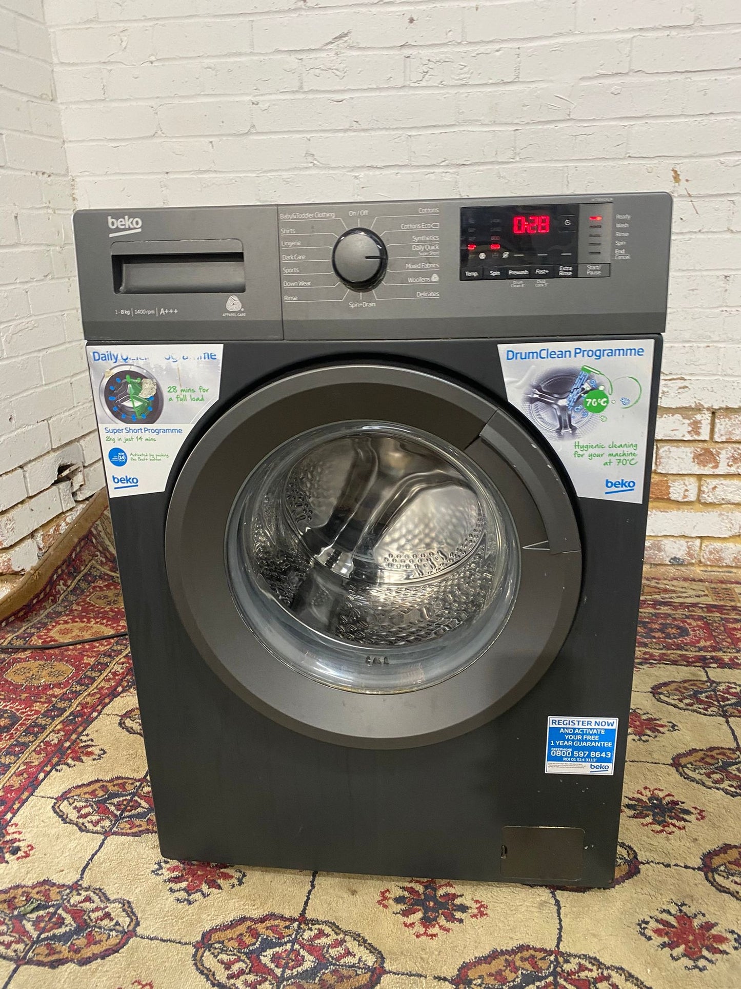 Beko 8Kg Washing Machine For Sale