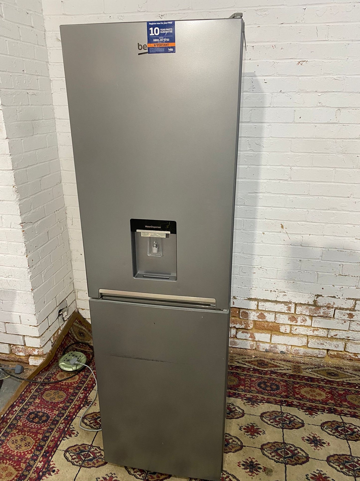 Beko Grey Water Dispenser Fridge Freezer For Sale