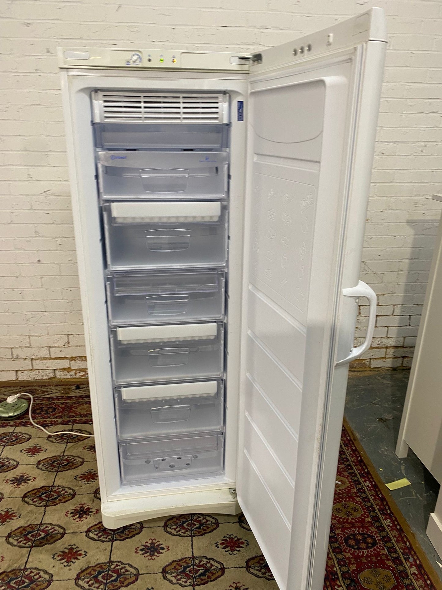 175CM Tall Indesit Standing Freezer For Sale