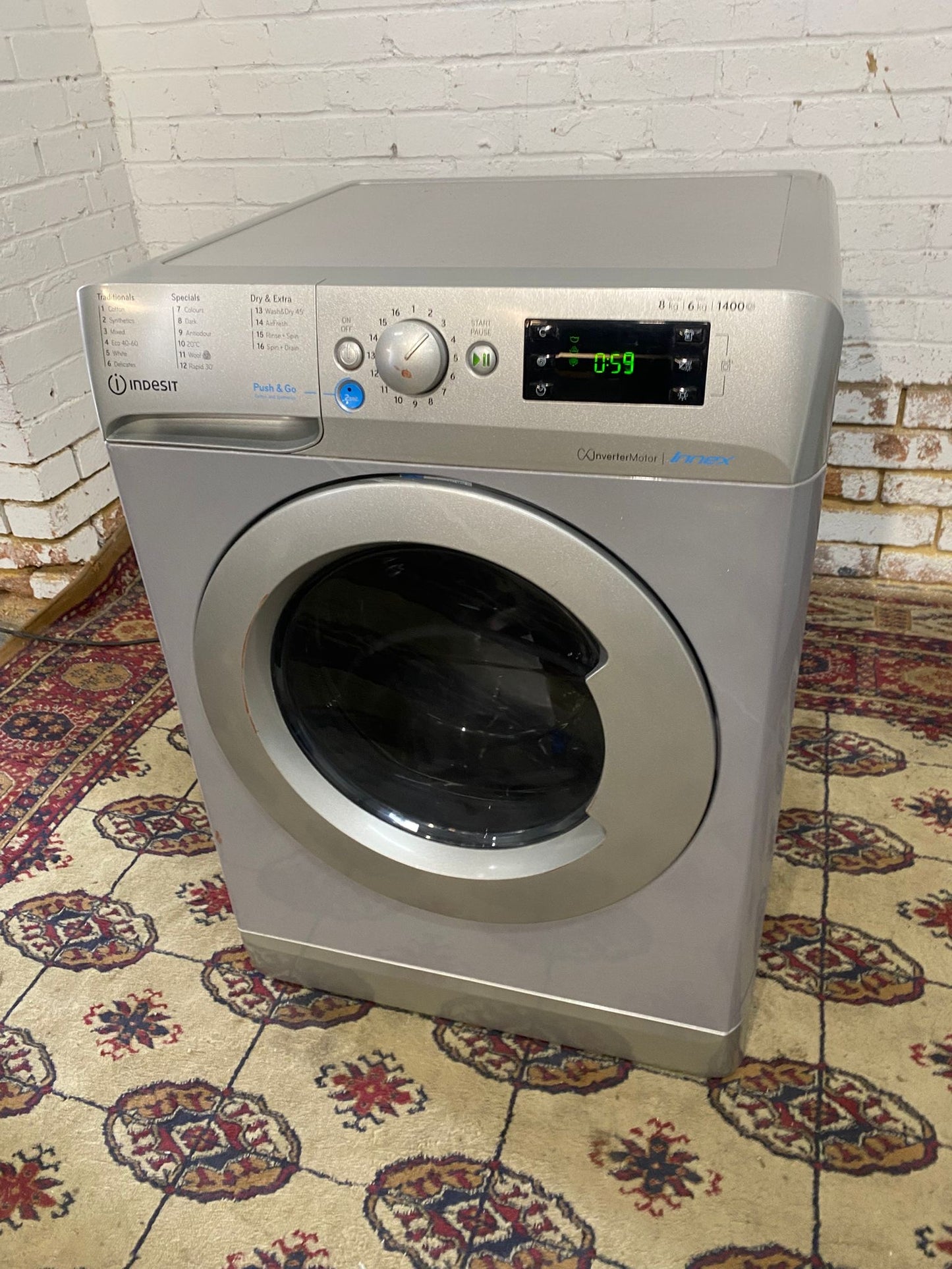 Indesit Washer Dryer 8/6KG For Sale
