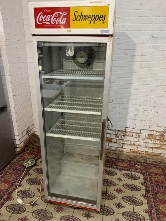 Coca Cola Commercial Standing Drinks Fridge (video available)