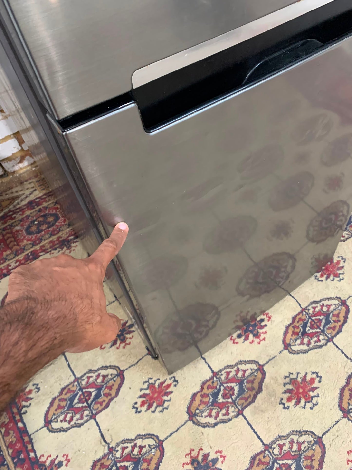 Samsung 185CM Tall Stainless Steel Fridge Freezer Only For Sale