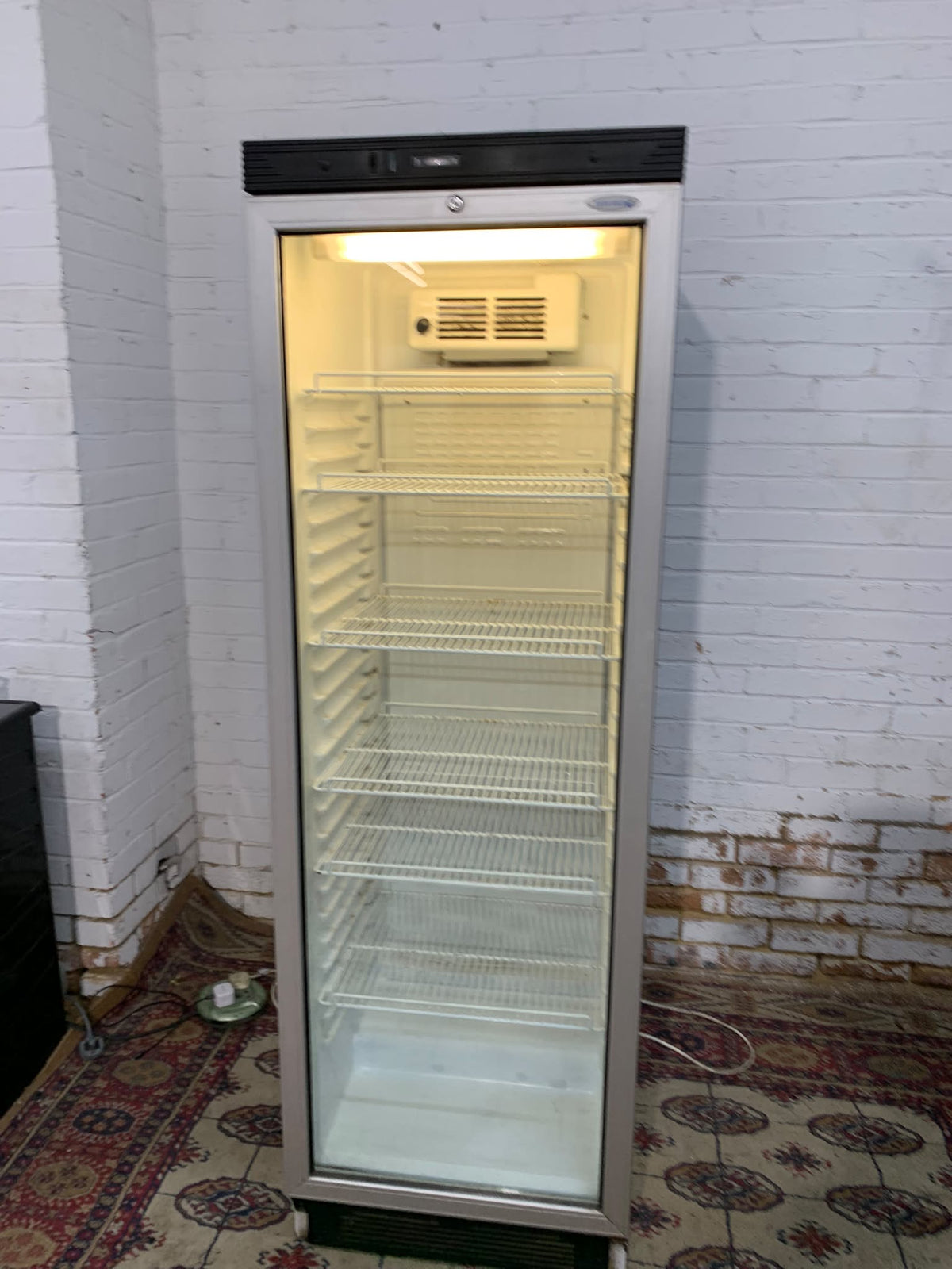 TopBrand TefCold Commercial Standing Drinks Fridge