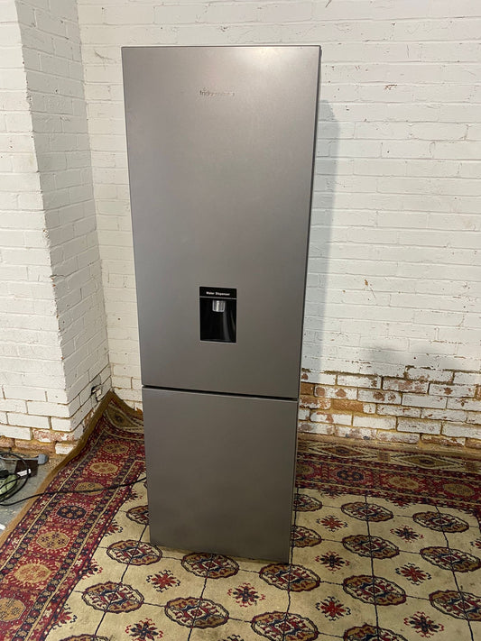 FridgeMaster Datk Grey Water Dispenser Fridge Freezer For Sale