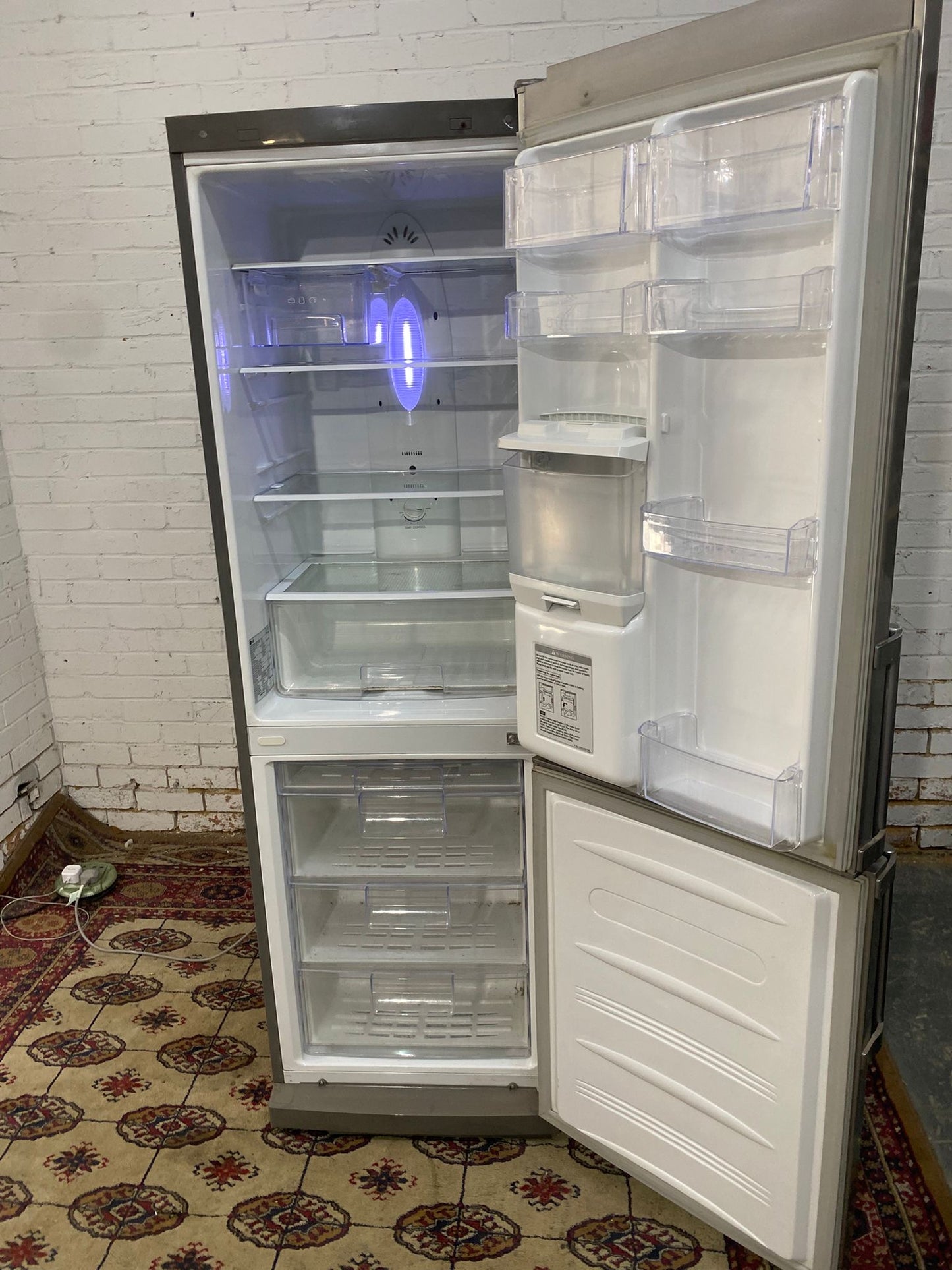 LG Grey Fridge Freezer With Water Dispenser For Sale