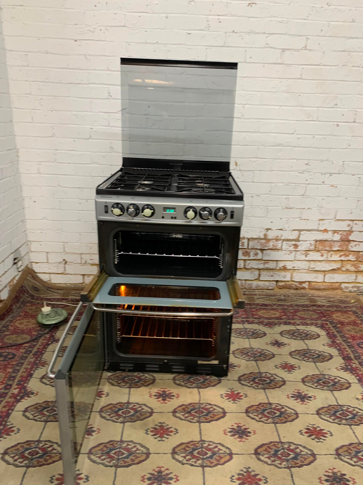 NEWHOME 60CM Grey Gas Cooker With Oven/Grill For Sale