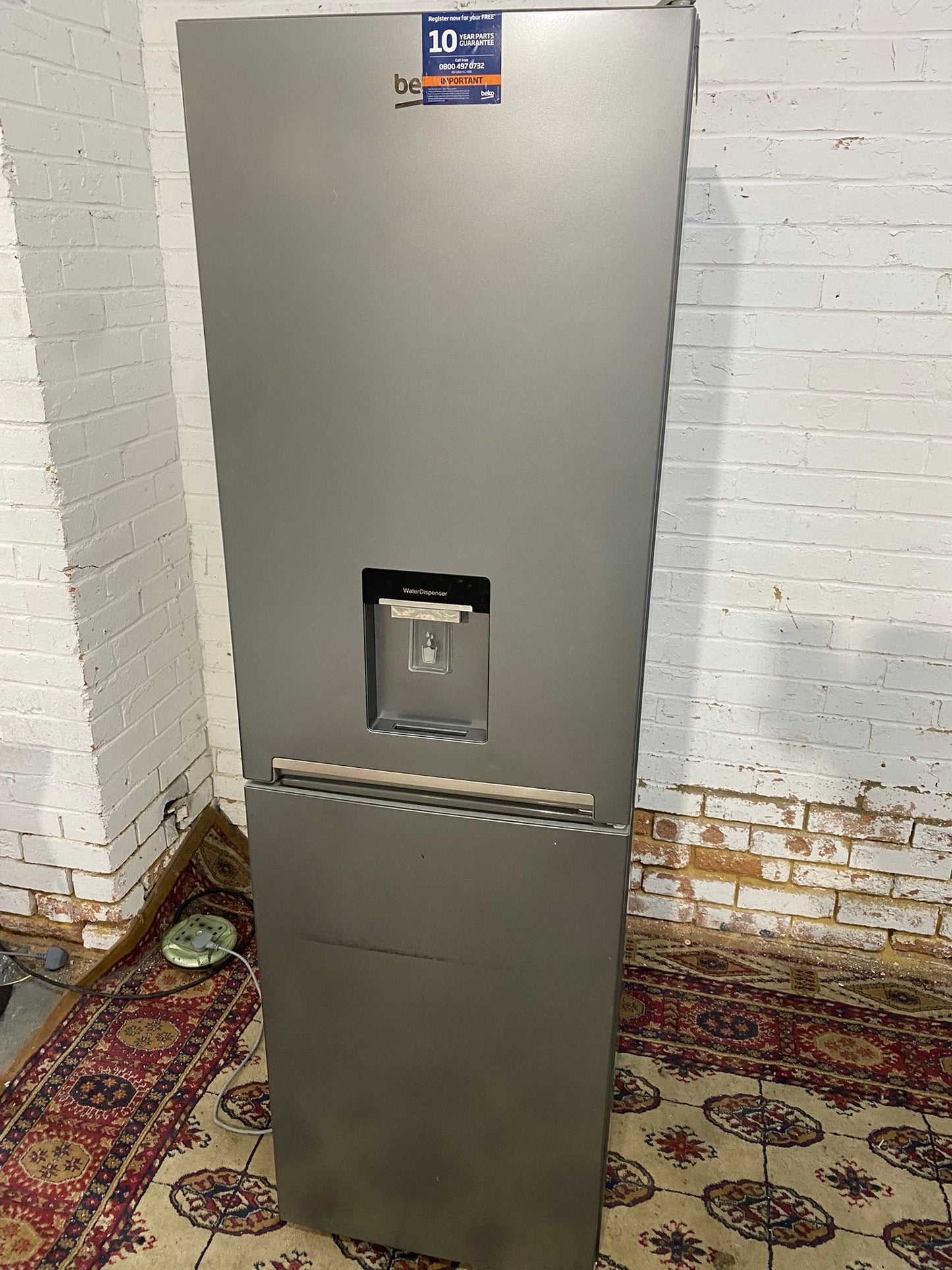 Beko Grey Water Dispenser Fridge Freezer For Sale