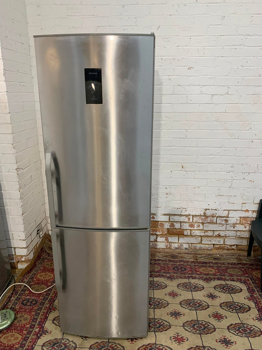 JohnLewis Tall Stainless Steel Fridge Freezer For Sale