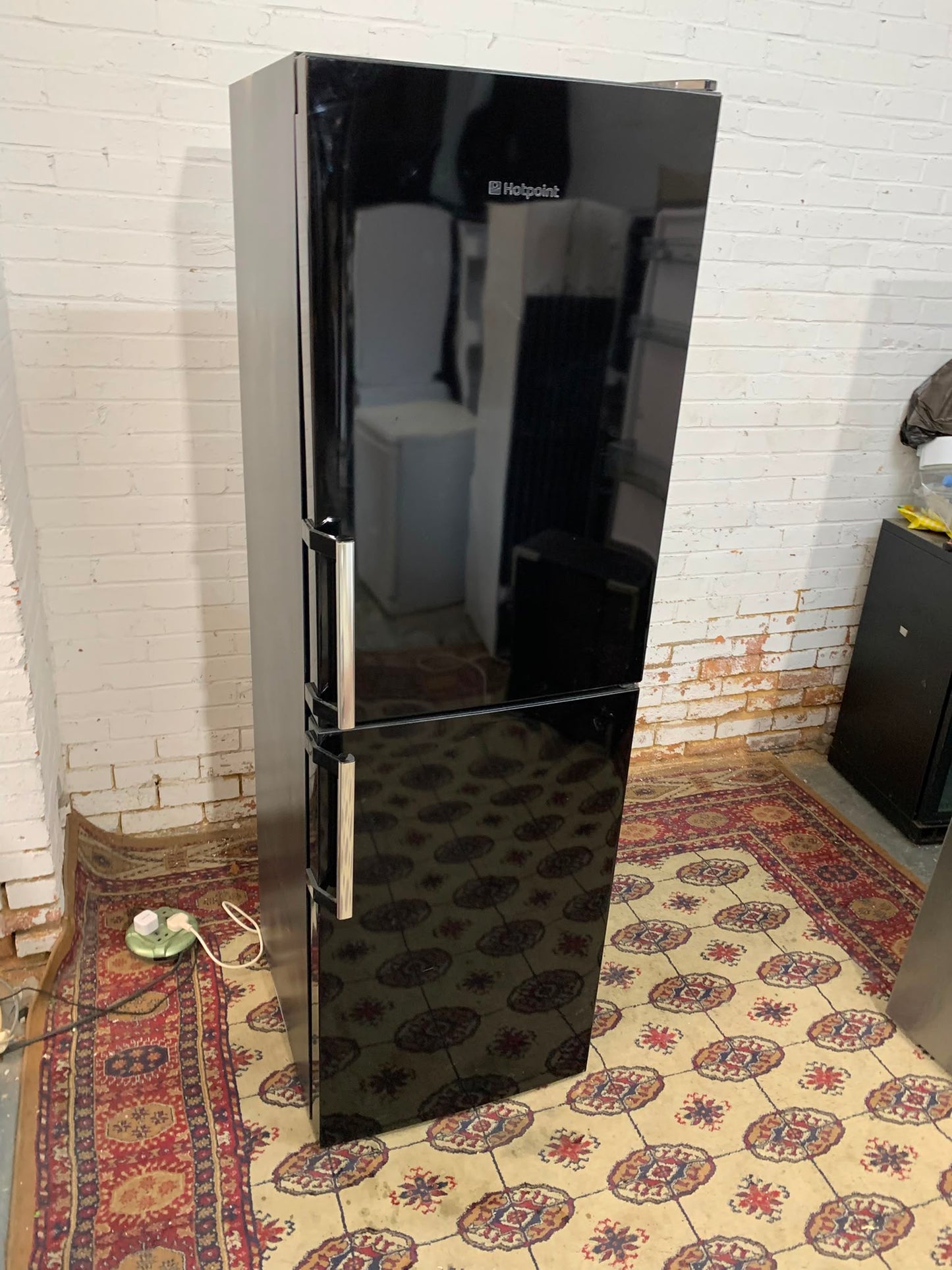 HotPoint Black Fridge Freezer For Sale