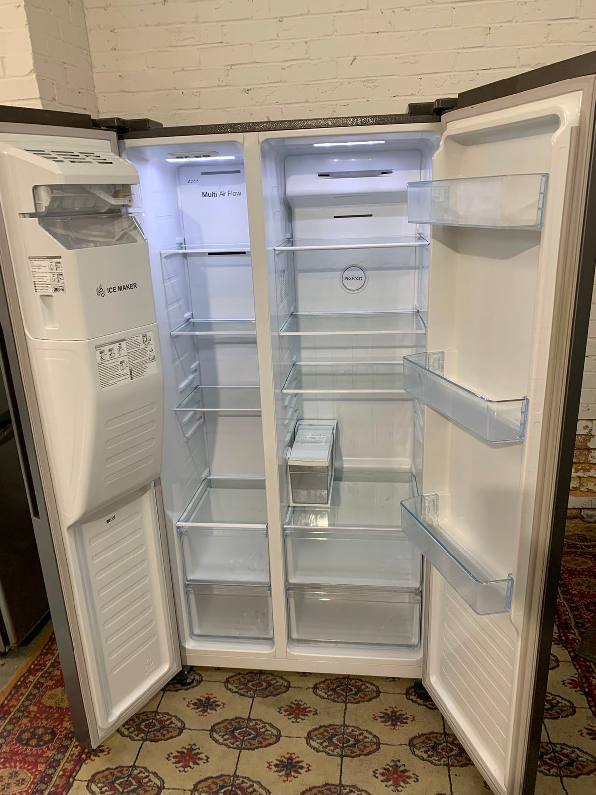 FridgeMaster  Double Door American Fridge Freezer
