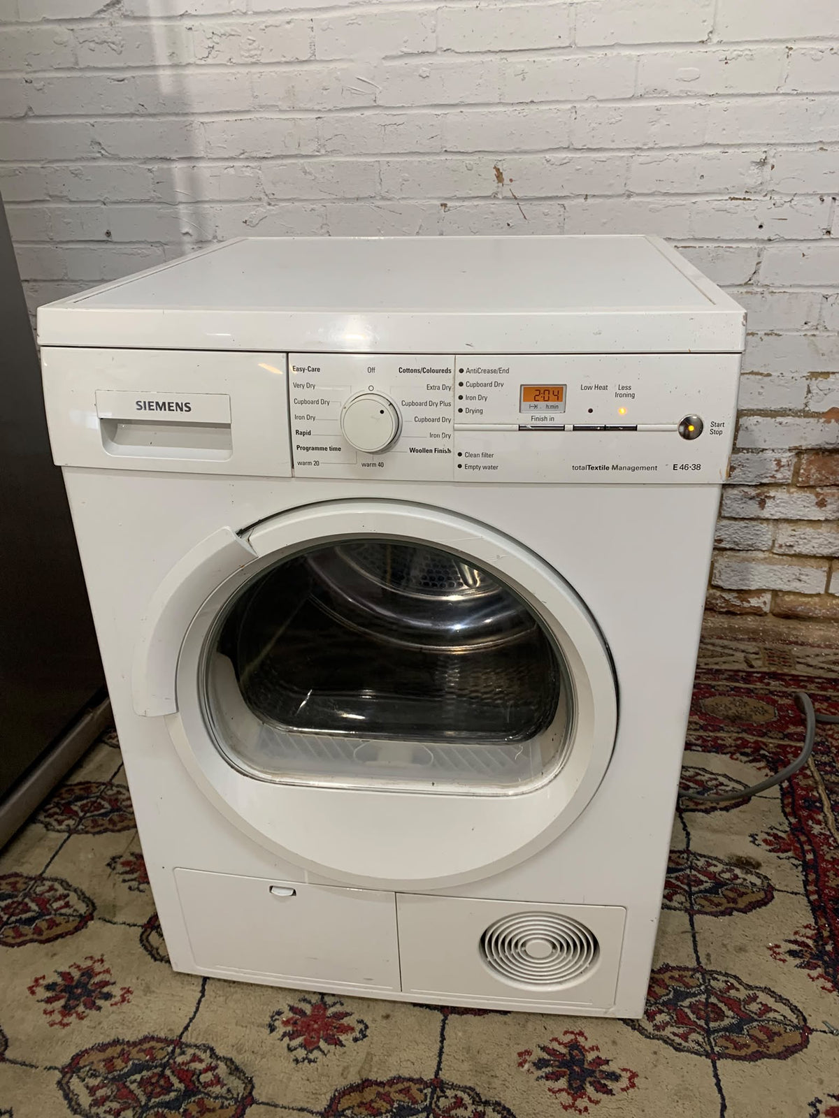 Siemens Glass Door Condenser Dryer