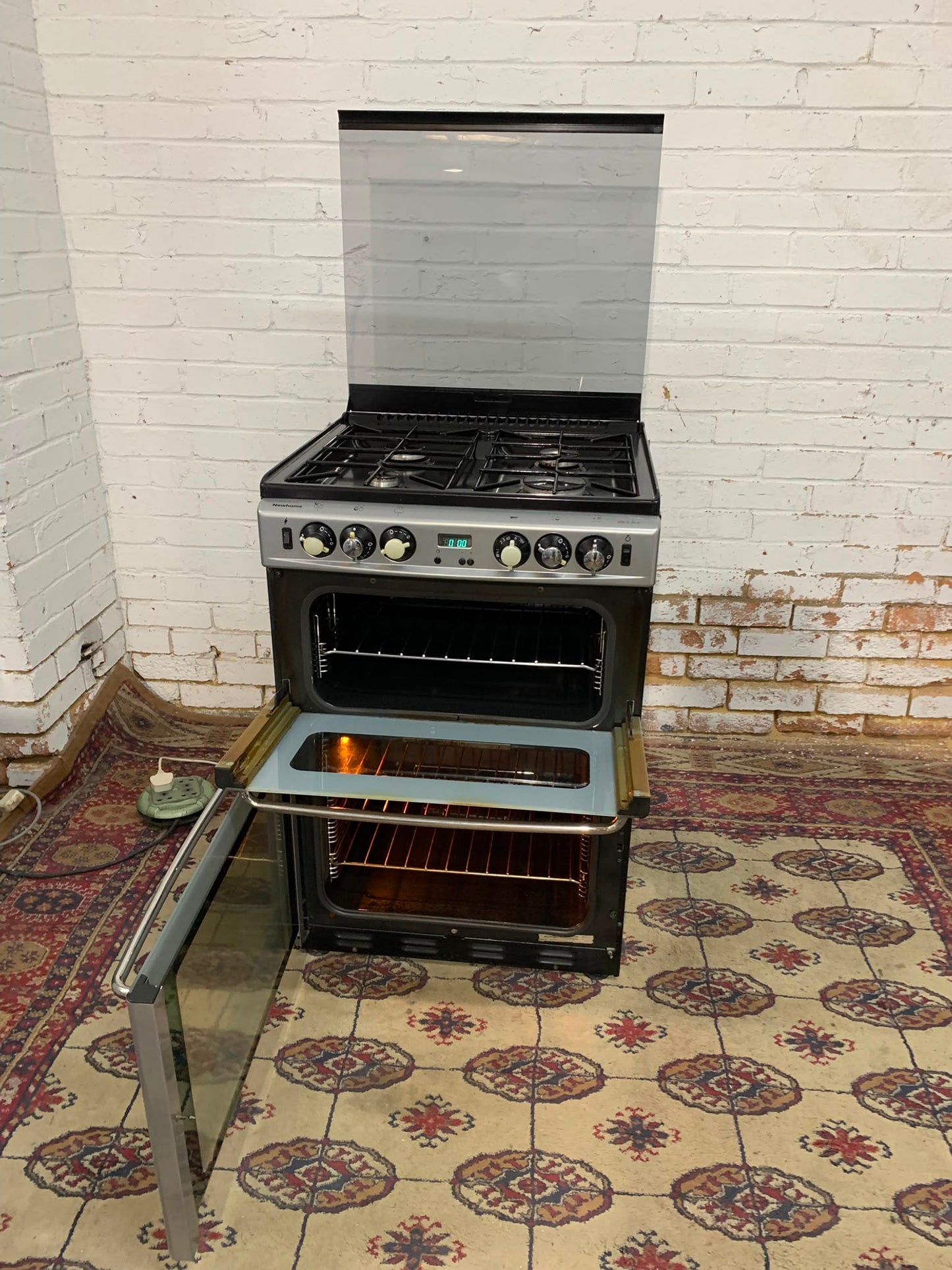 NEWHOME 60CM Grey Gas Cooker With Oven/Grill For Sale