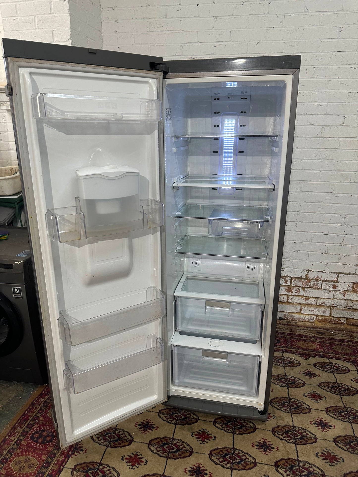Samsung Tall Stainless Steel Fridge Only For Sale