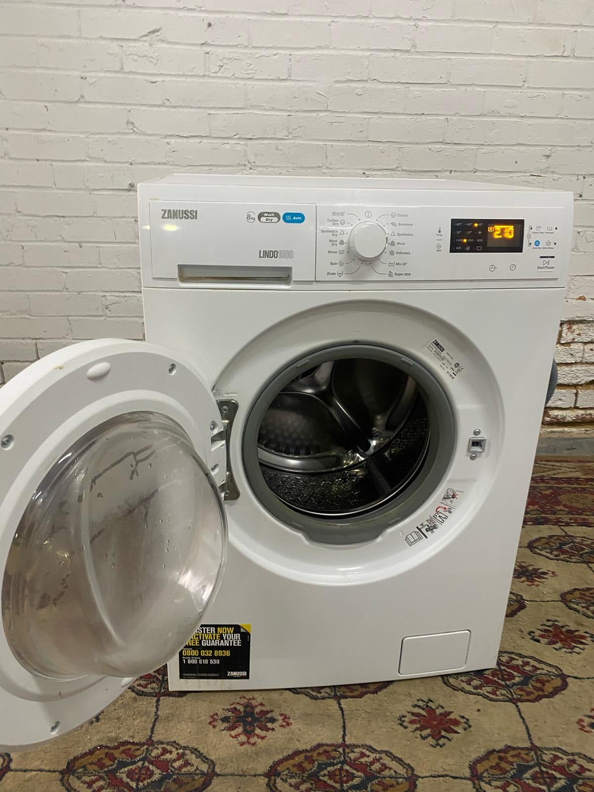Beautiful TopBrand 7KG Zanussi  Washer Dryer For Sale