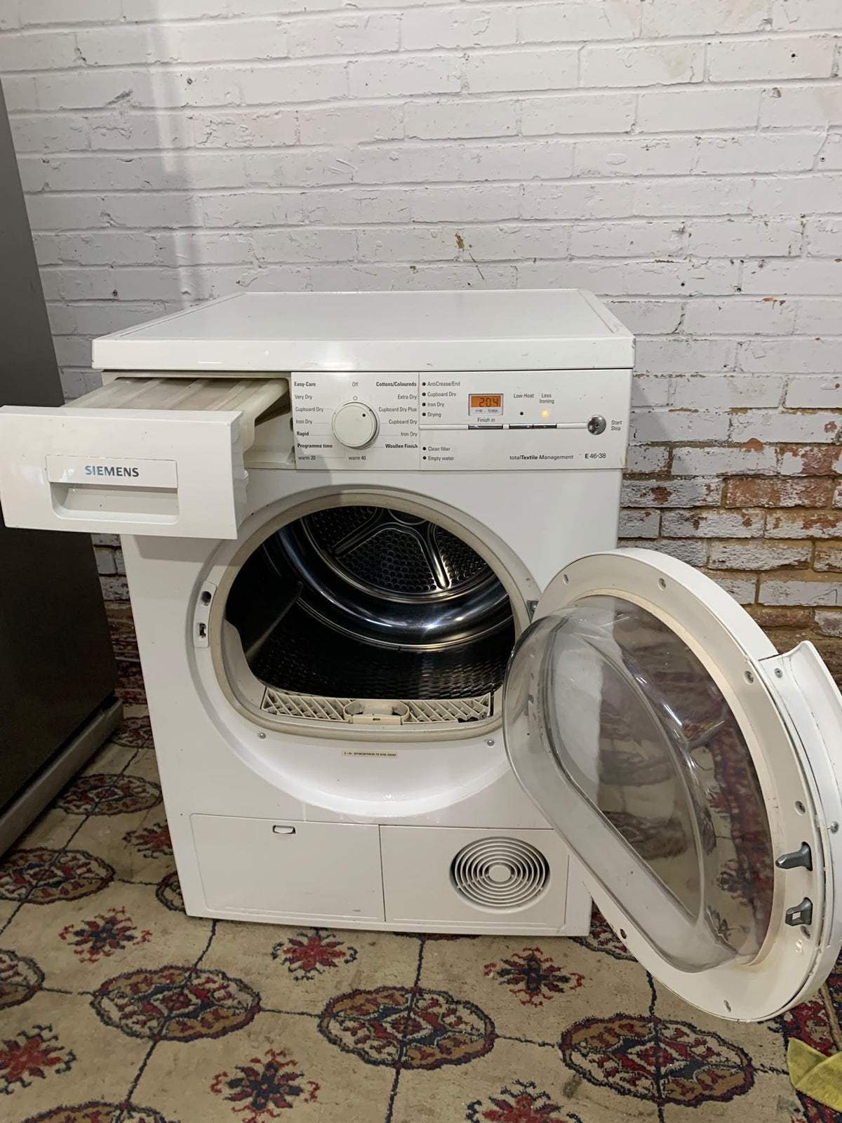 Siemens Glass Door Condenser Dryer
