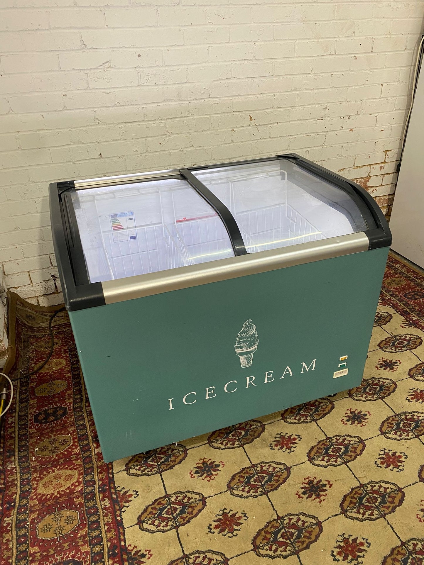 Beautiful Display Large Commercial Ice Cream Chest Freezer For Sale
