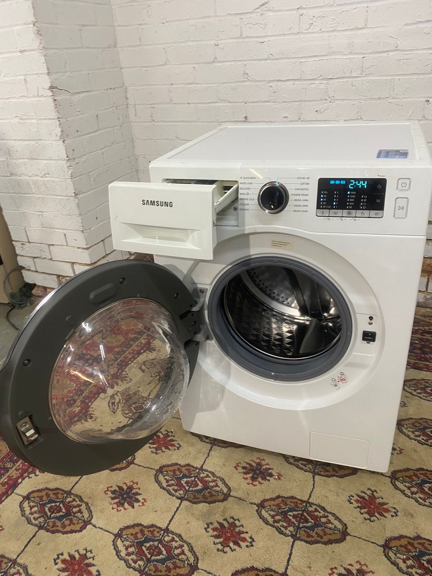 Samsung White 9KG Washing Machine For Sale