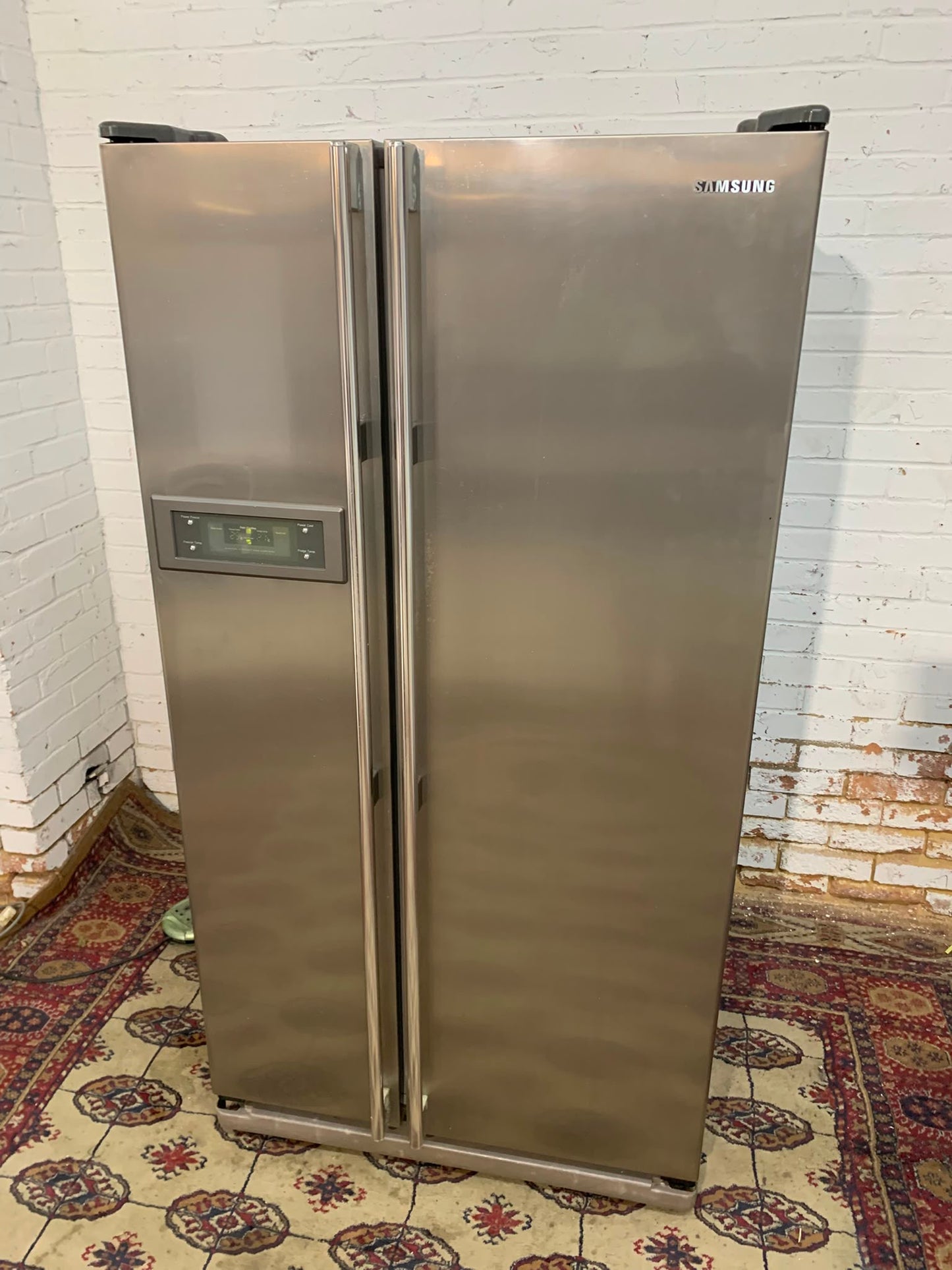 Samsung Stainless Steel Double Door American Fridge Freezer For Sale