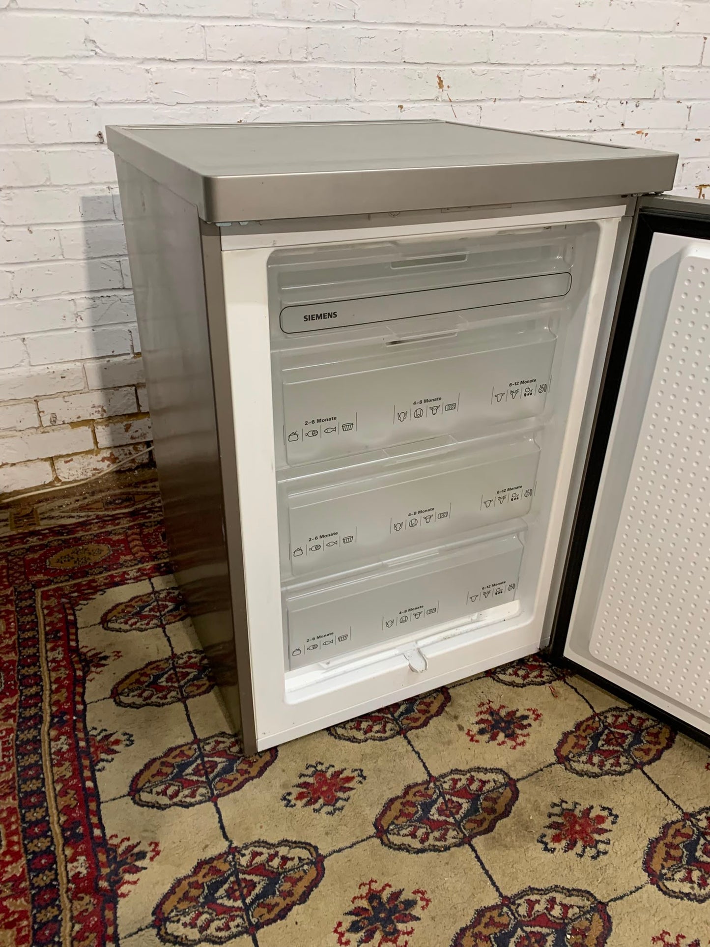 Stainless Steel Siemens UnderCounter Freezer For Sale