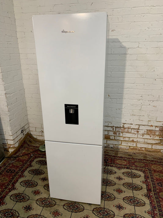 Tall Fridgemaster White Fridge Freezer