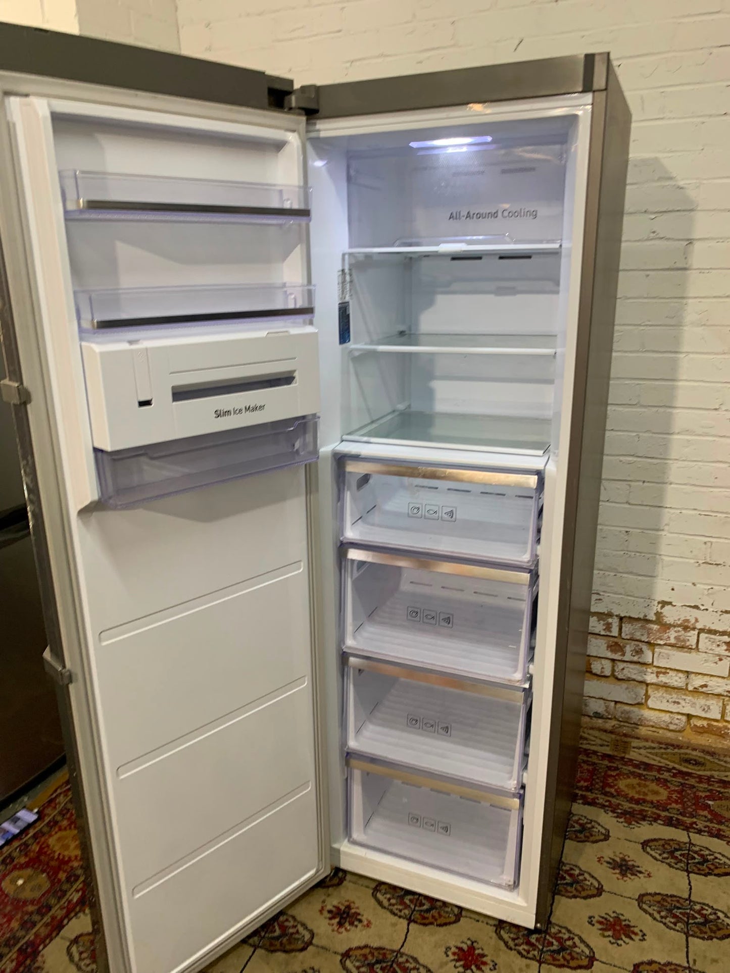Samsung Standing Freezer Stainless Steel For Sale