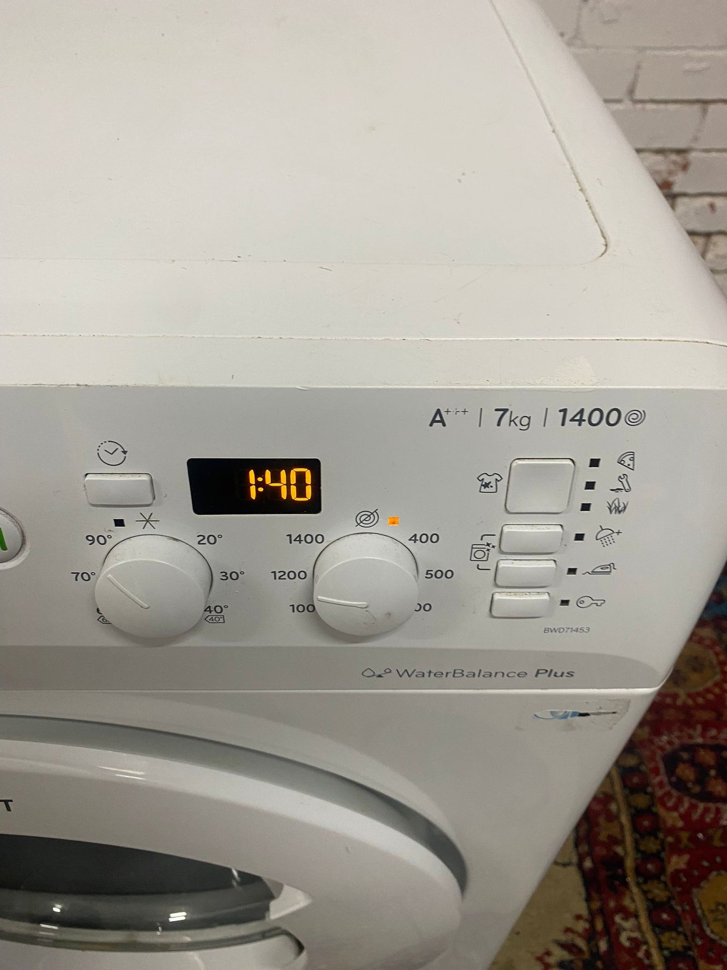 Indesit 7KG White Washing Machine For Sale