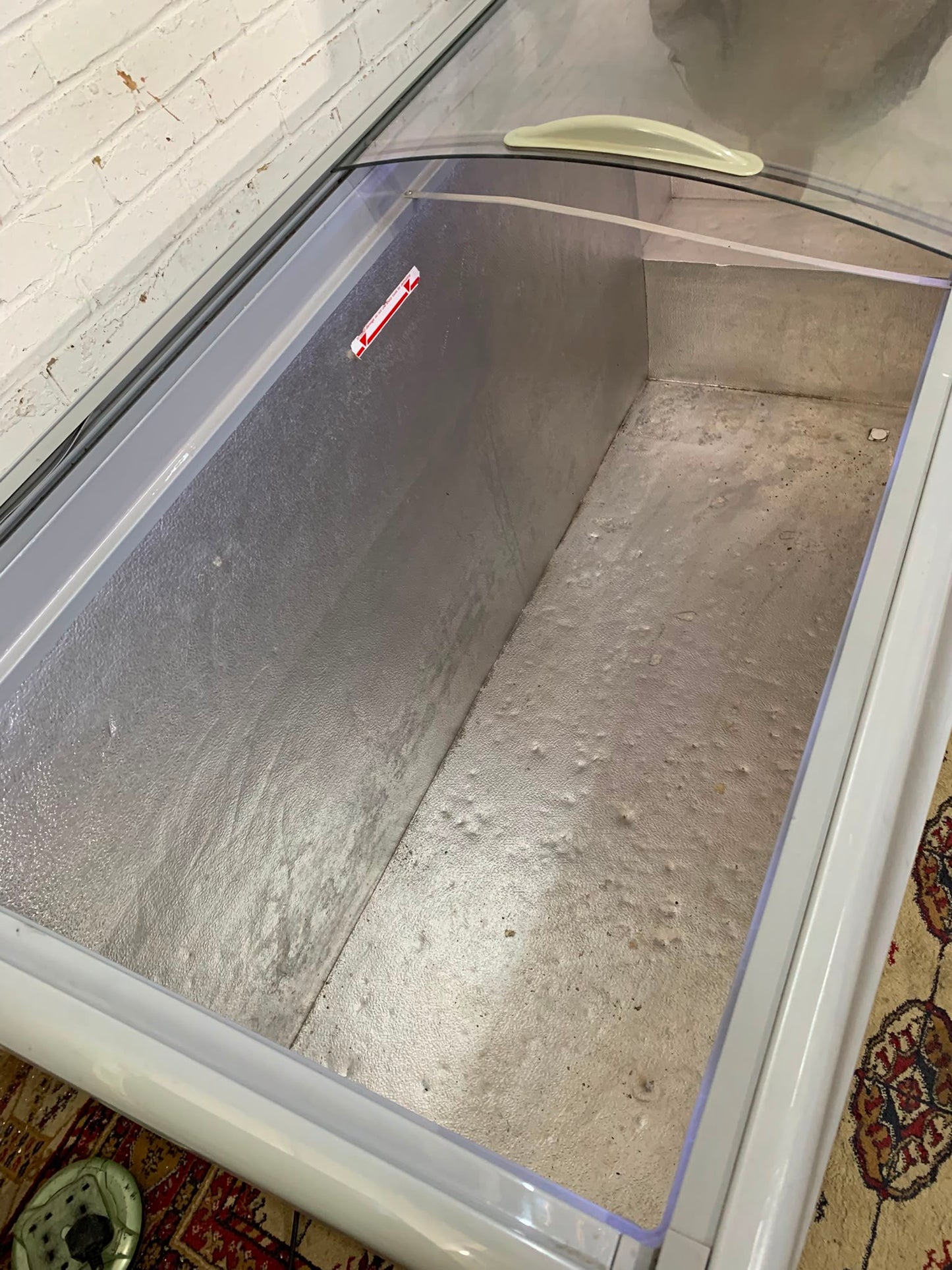 1.7M Long Commercial Glass Chest Freezer For Sale
