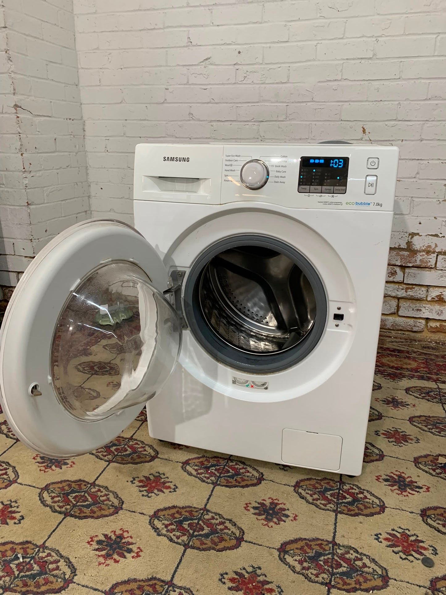 Samsung White 7KG Washing Machine For Sale