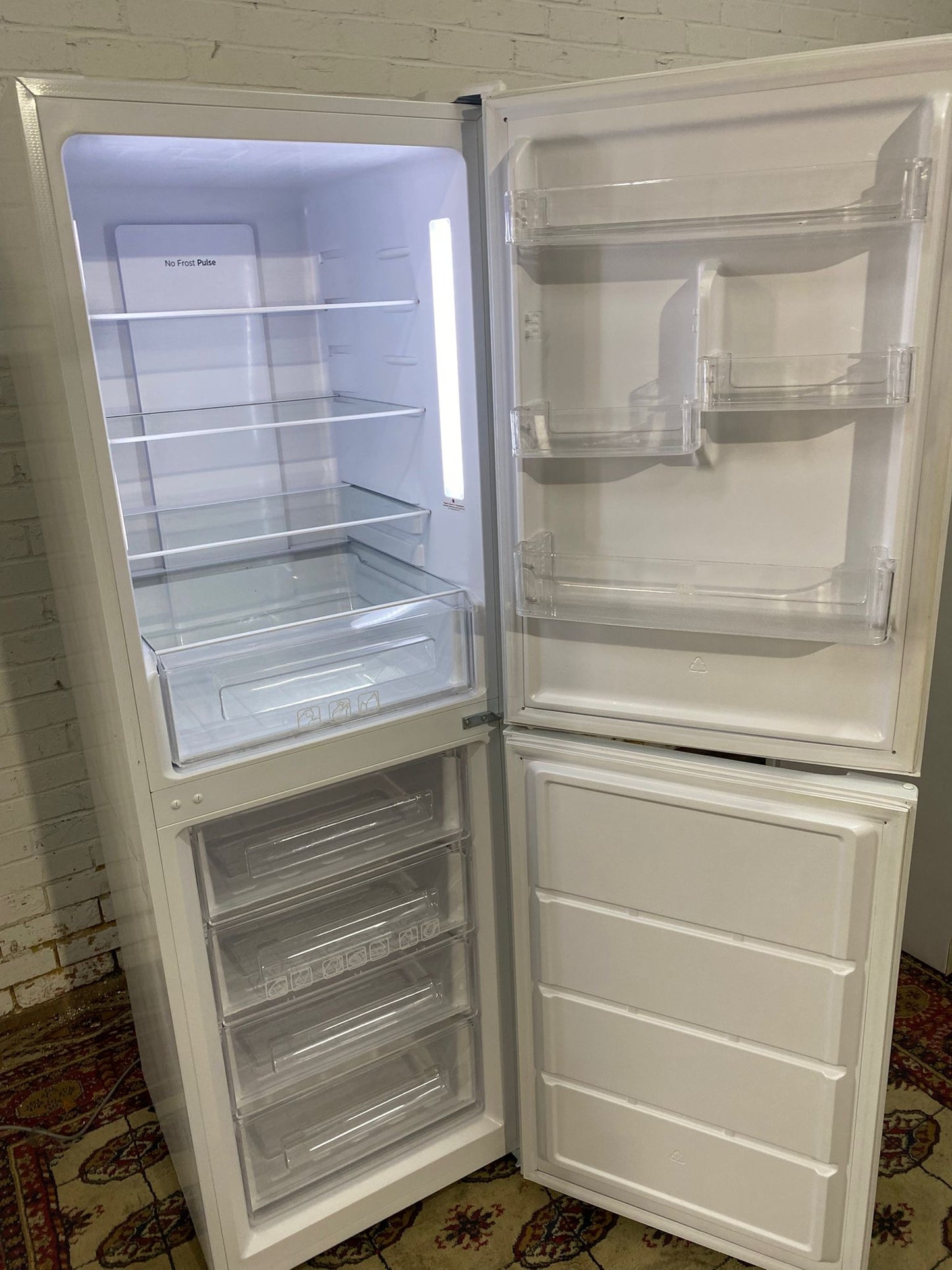 Hoover White Latest Model Fridge Freezer For Sale