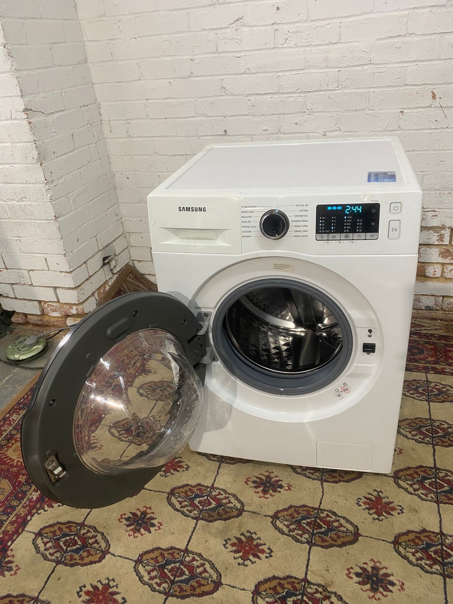 Samsung White 9KG Washing Machine For Sale
