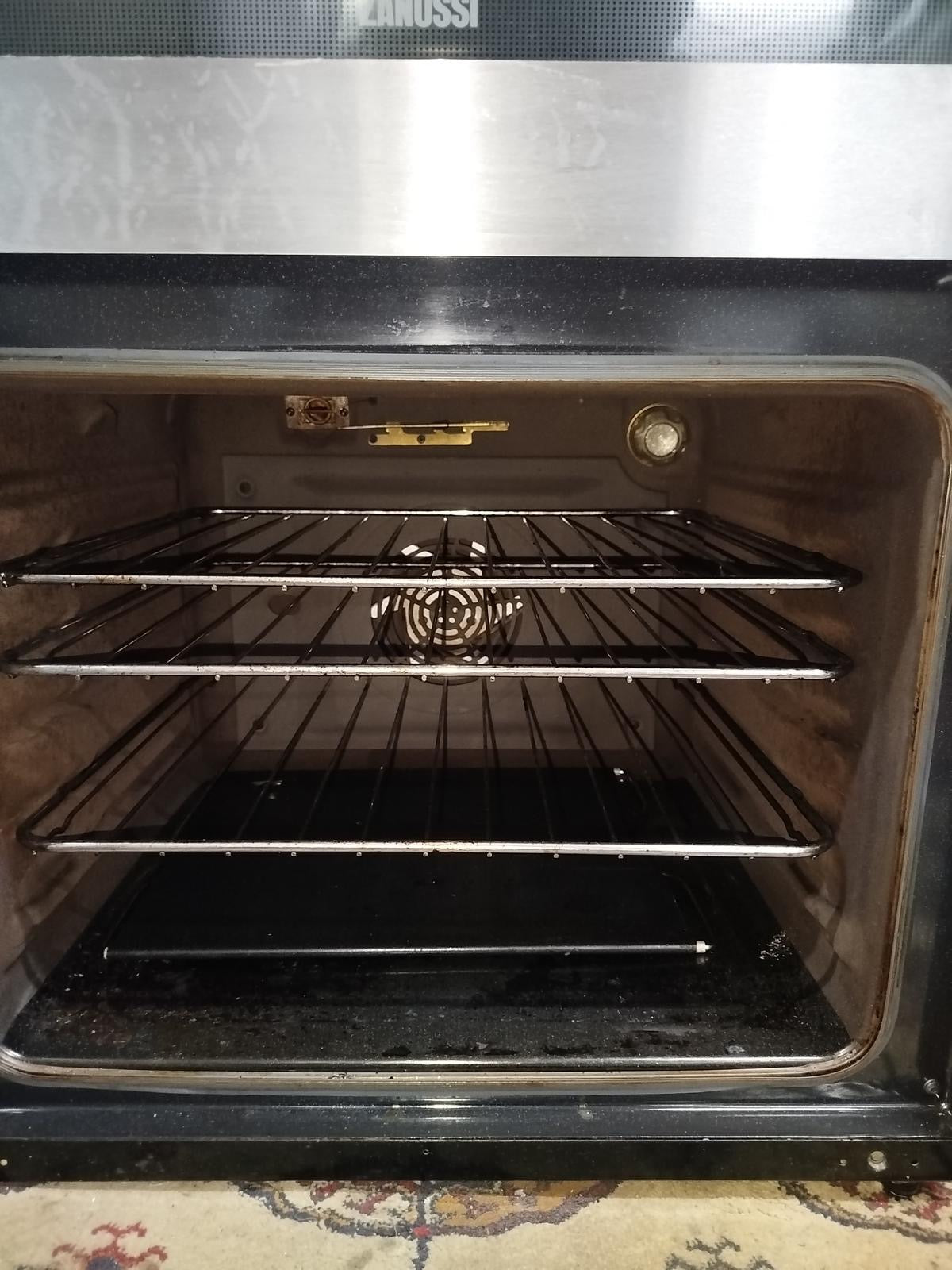 Zanussi 60CM Black Electric Cooker With Dual Oven/Grill For Sale