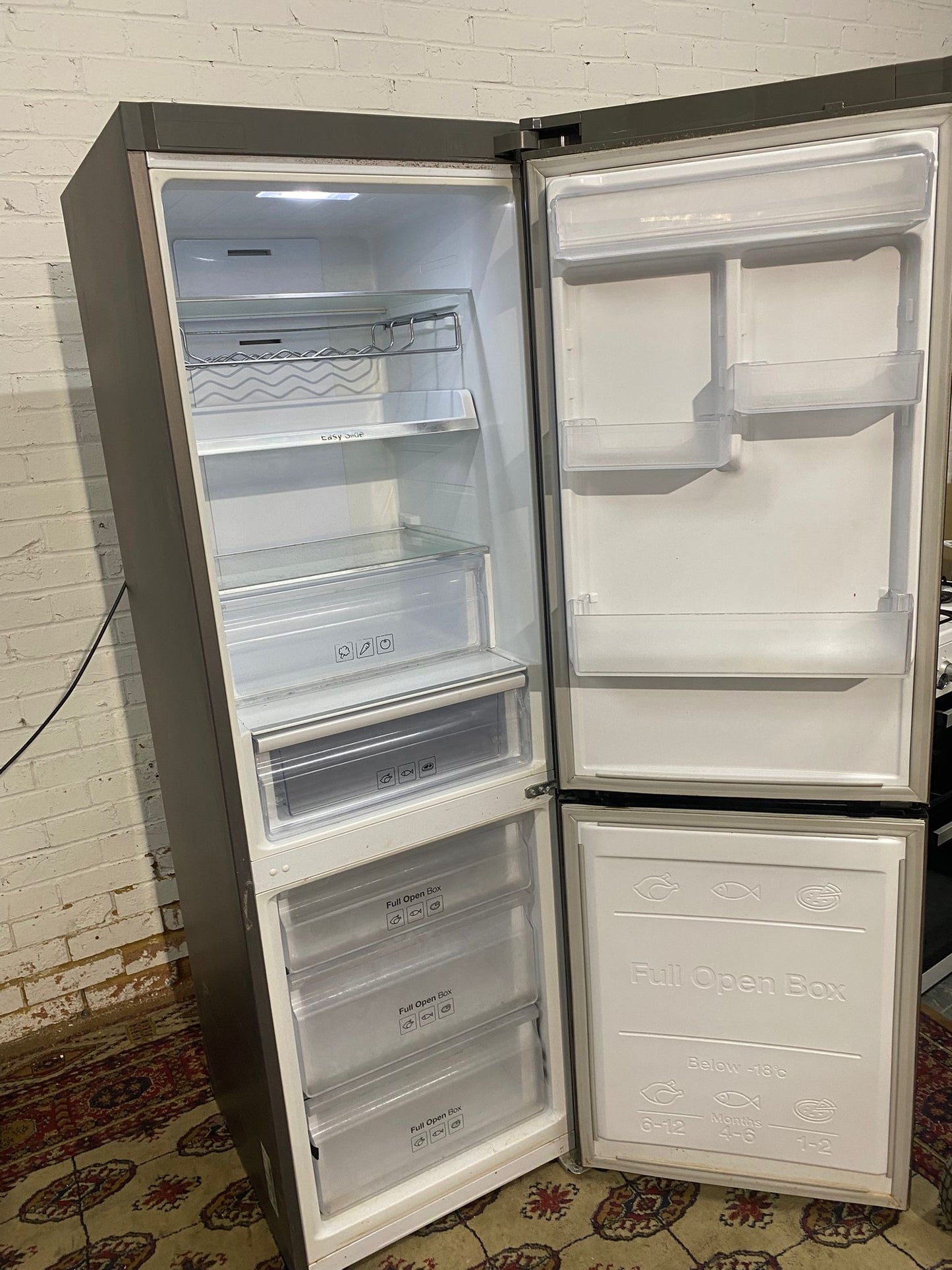 Tall Samsung Stainless Steel Fridge Freezer For Sale