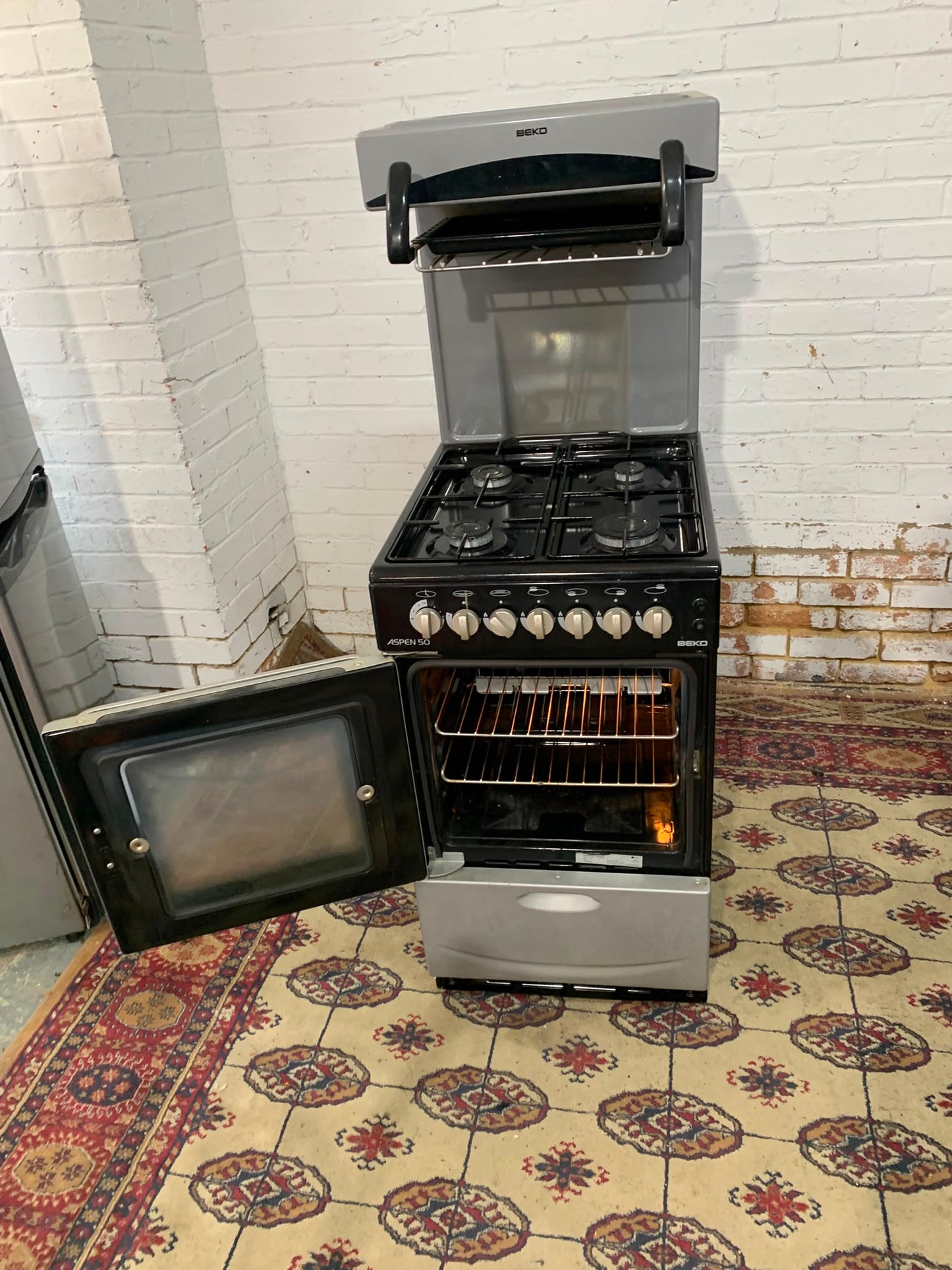Beko 50CM  Gas Cooker With Large Oven For Sale