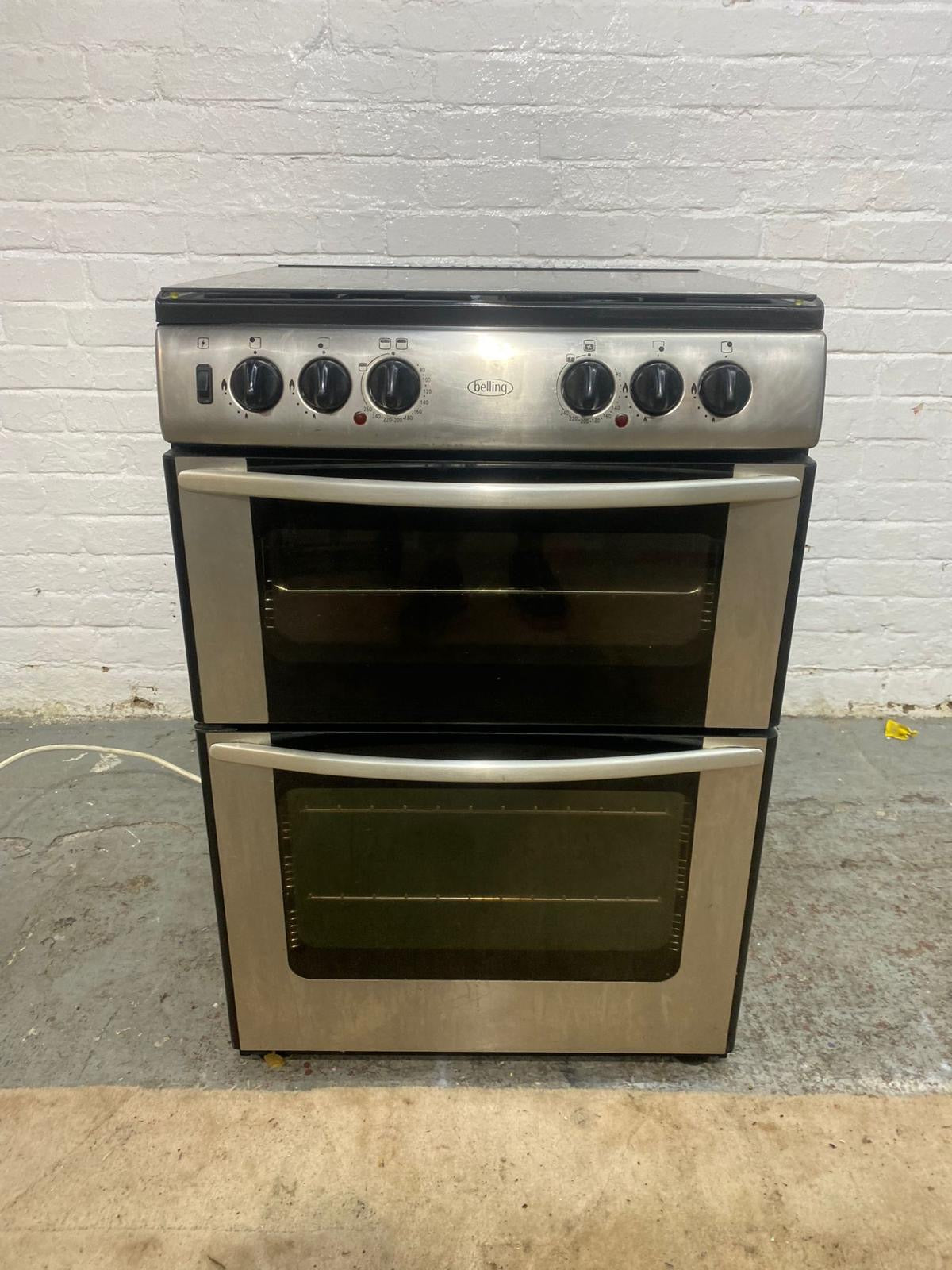 Belling 60CM Black Gas Cooker With Dual Oven/Grill For Sale