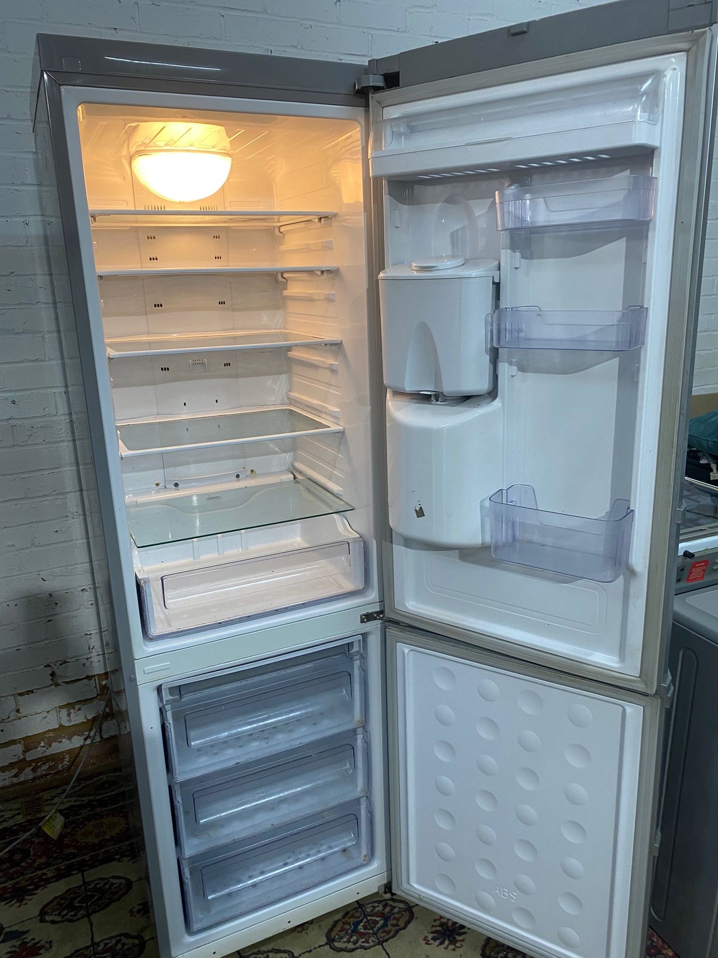 Tall Samsung Grey Fridge Freezer For Sale