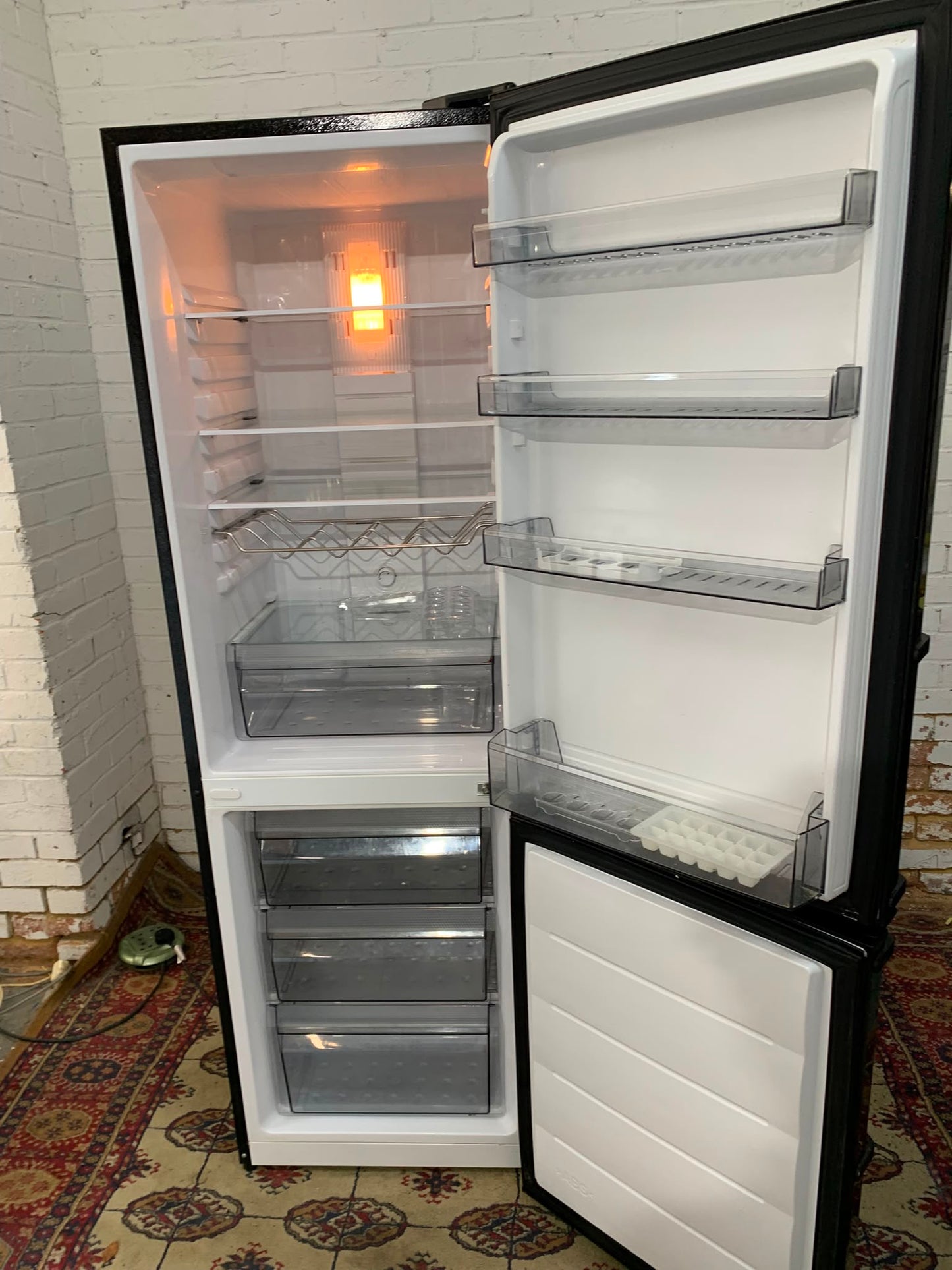 Daewoo Black Fridge Freezer For Sale