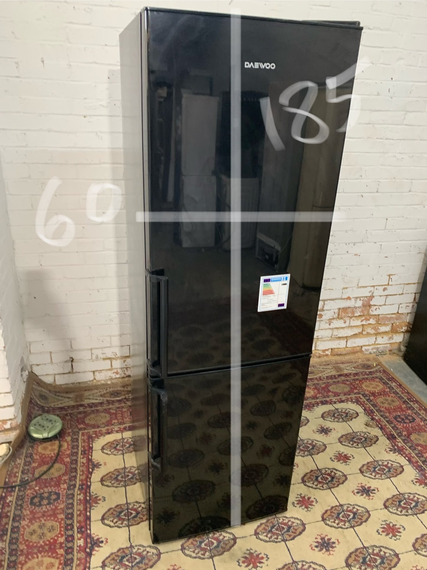 Daewoo Black Fridge Freezer For Sale
