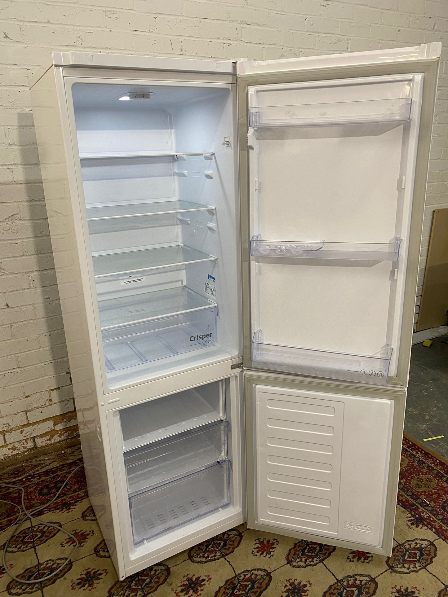 Tall 170CM Beko White Fridge Freezer For Sale