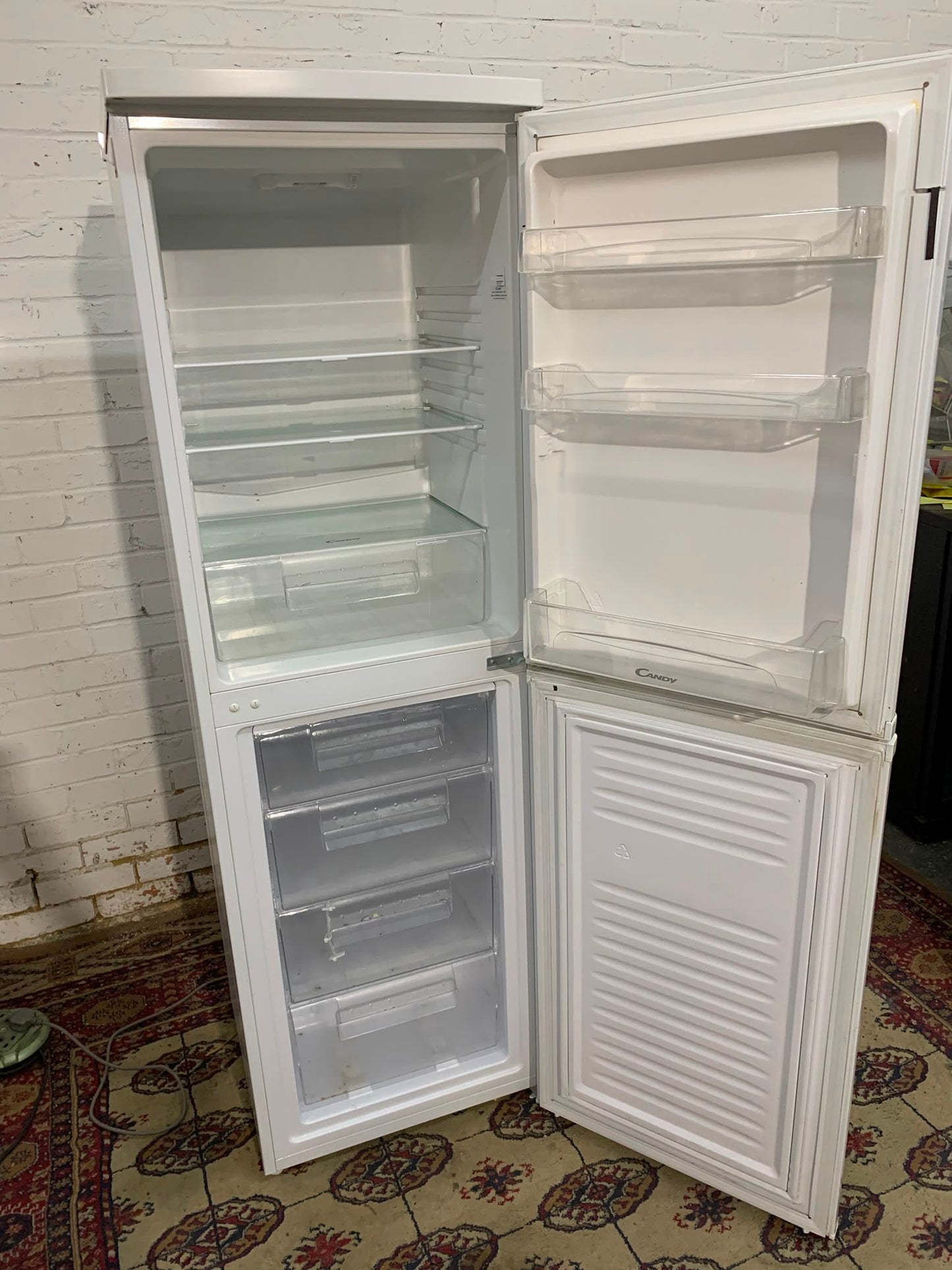 Tall Candy Fridge Freezer For Sale