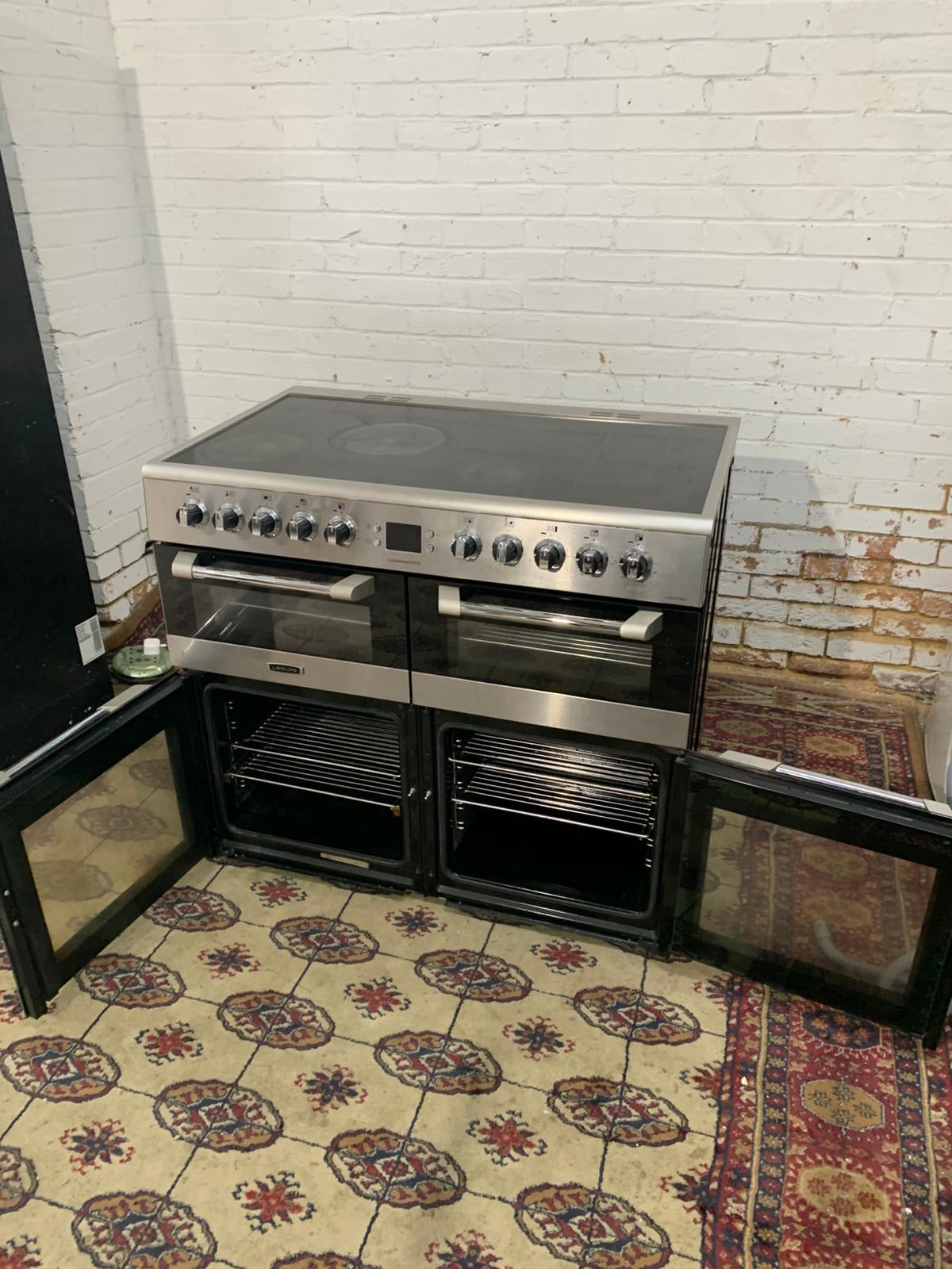 100CM Leisure Stainless Steel  Electric Ceramic Cooker With Double Oven/Grill For Sale