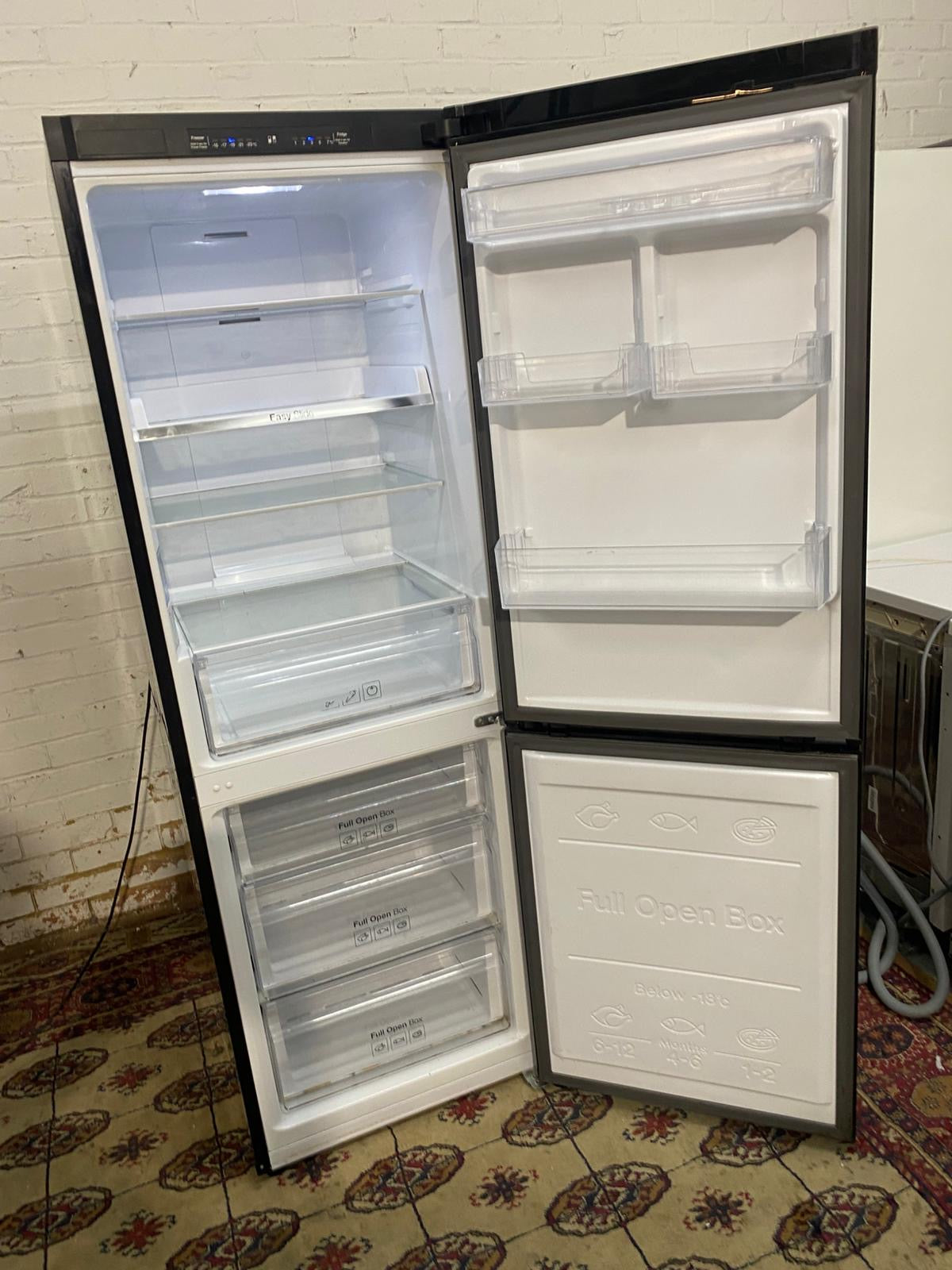 Tall Samsung Black Fridge Freezer For Sale