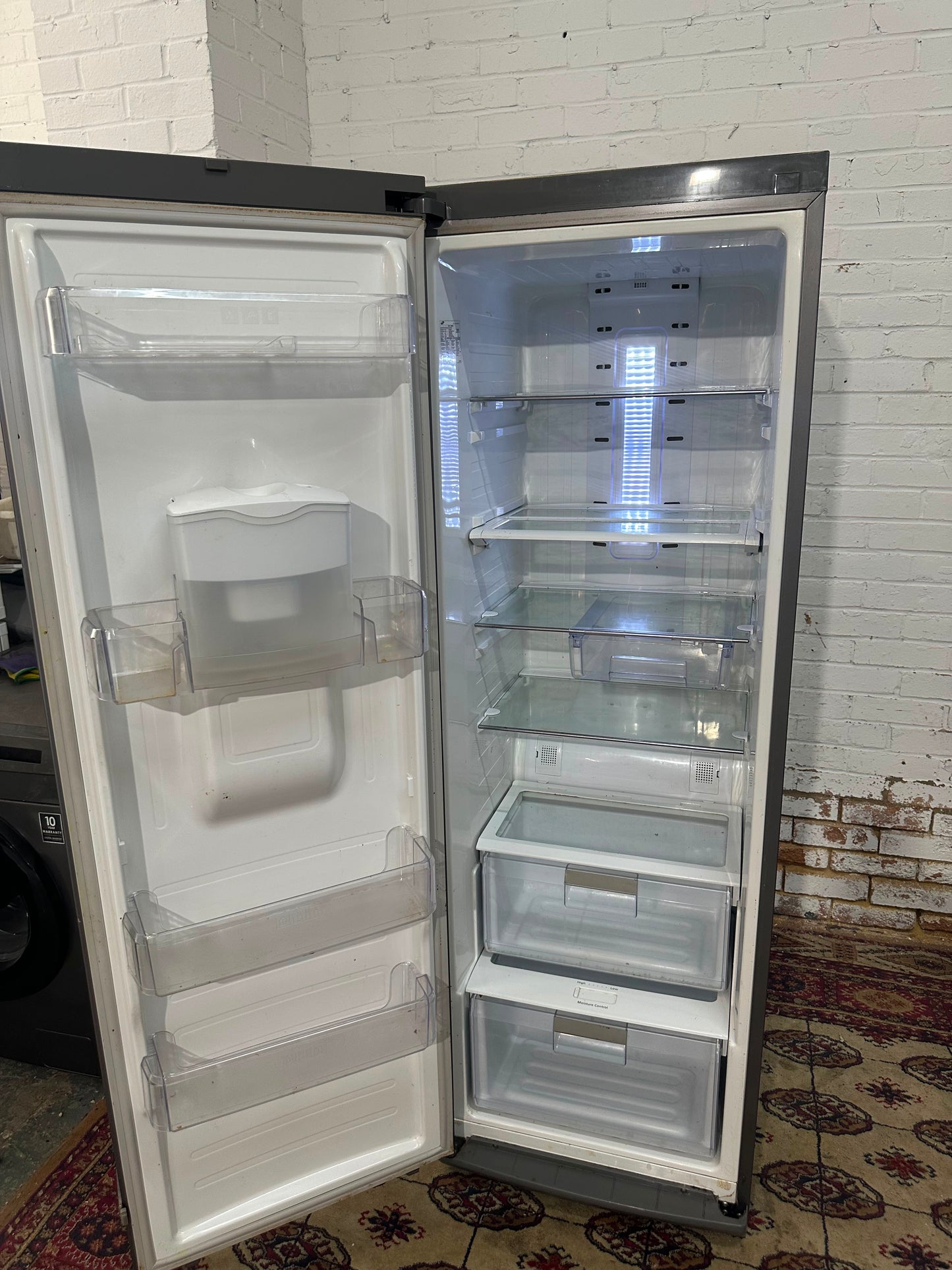 Samsung Tall Stainless Steel Fridge Only For Sale