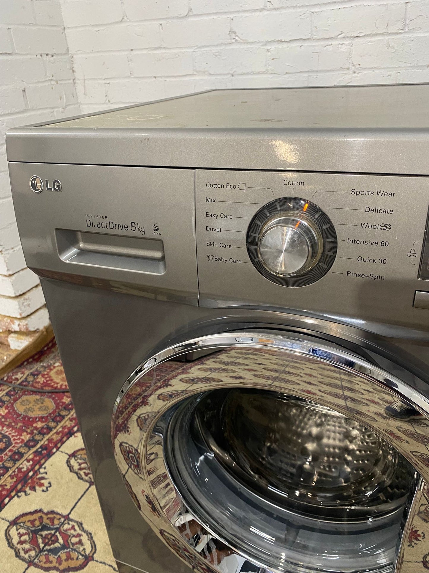 LG 8KG Stainless Steel Direct Drive Washing Machine For Sale