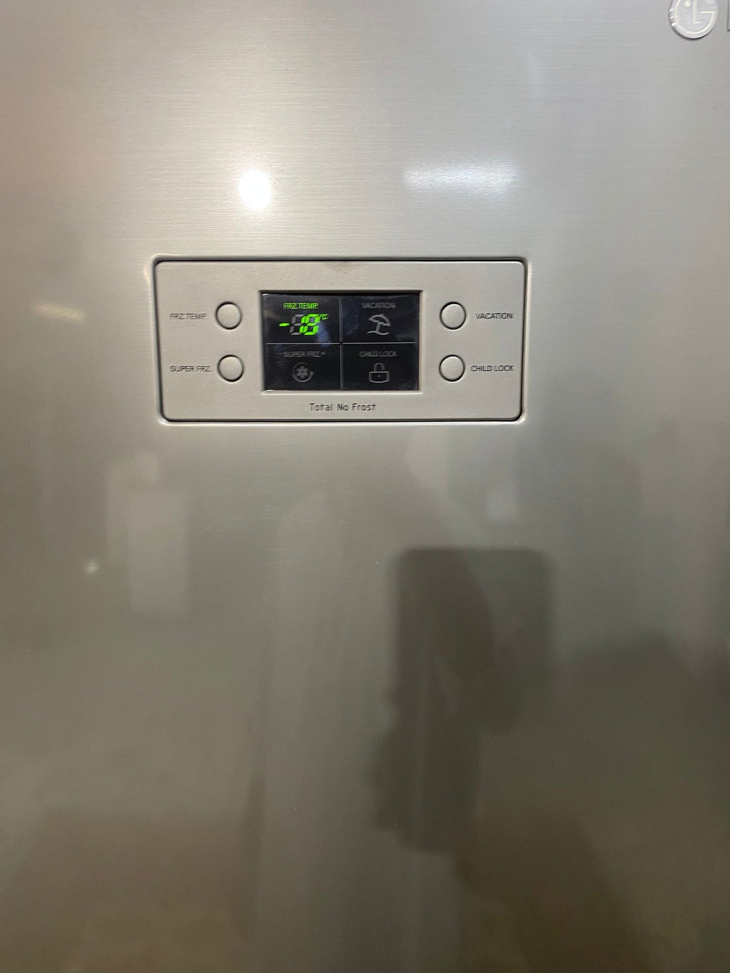 LG Grey Fridge Freezer With Water Dispenser For Sale