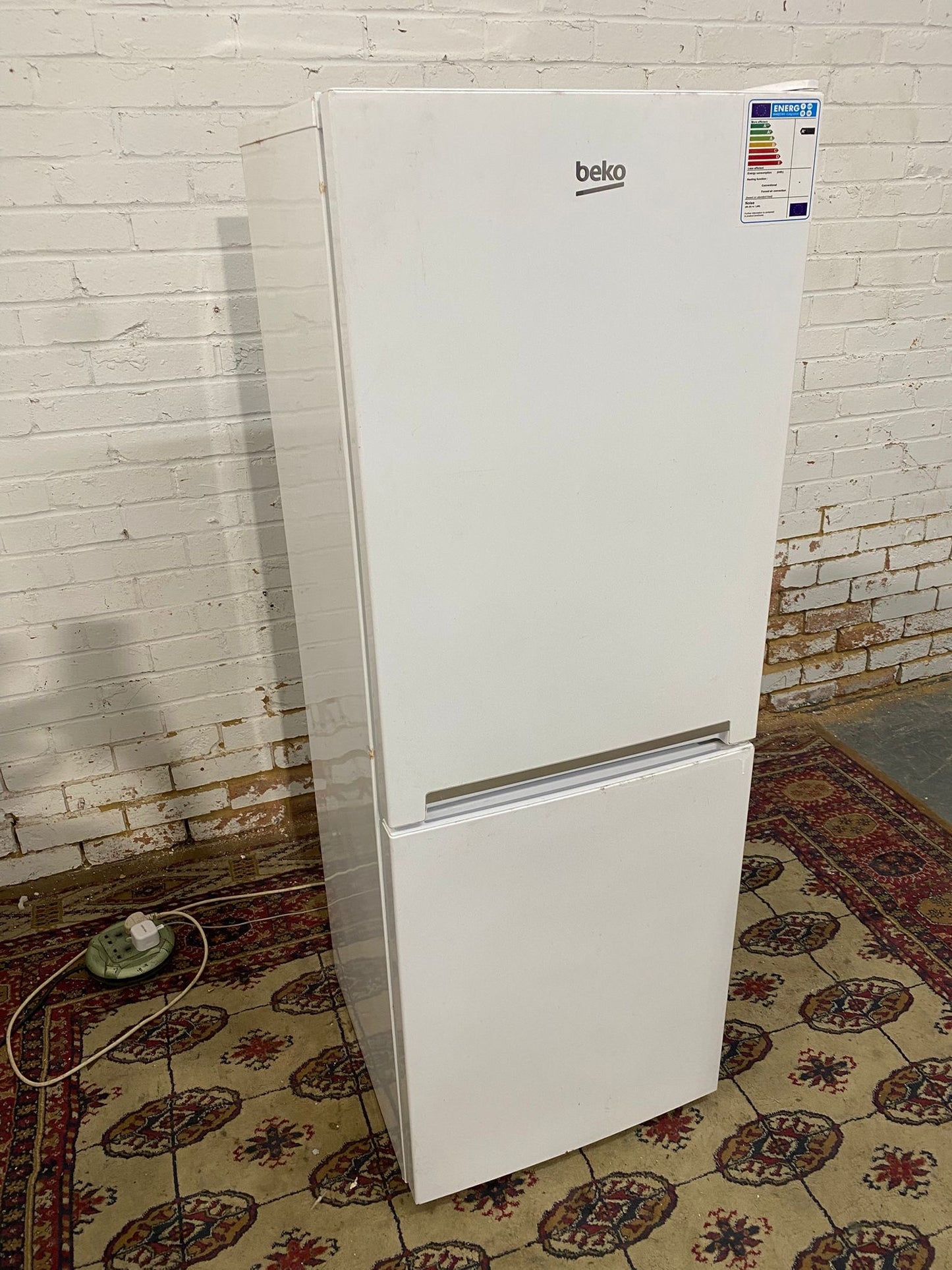 Beko White Fridge Freezer For Sale