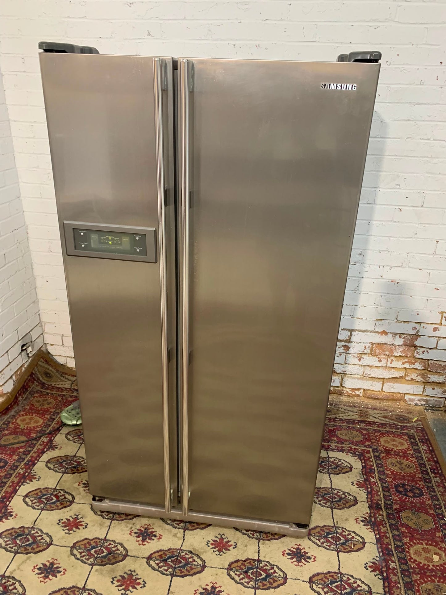 Samsung Stainless Steel Double Door American Fridge Freezer For Sale