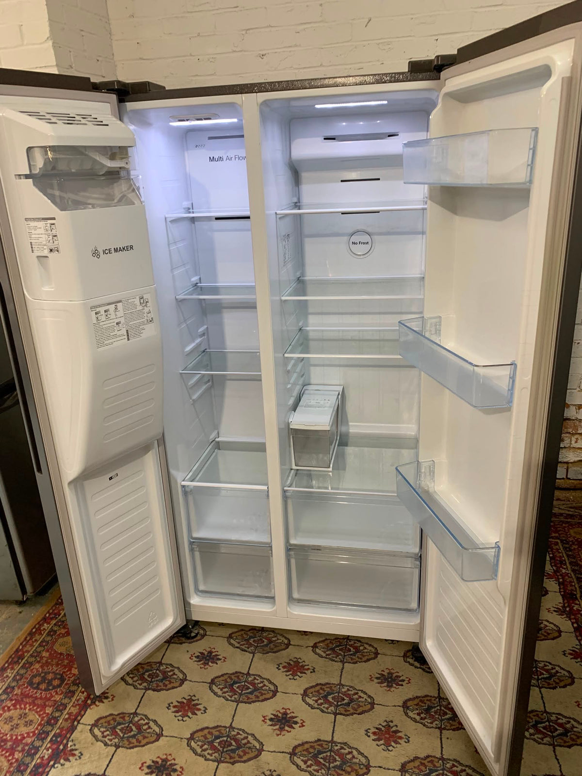 FridgeMaster  Double Door American Fridge Freezer
