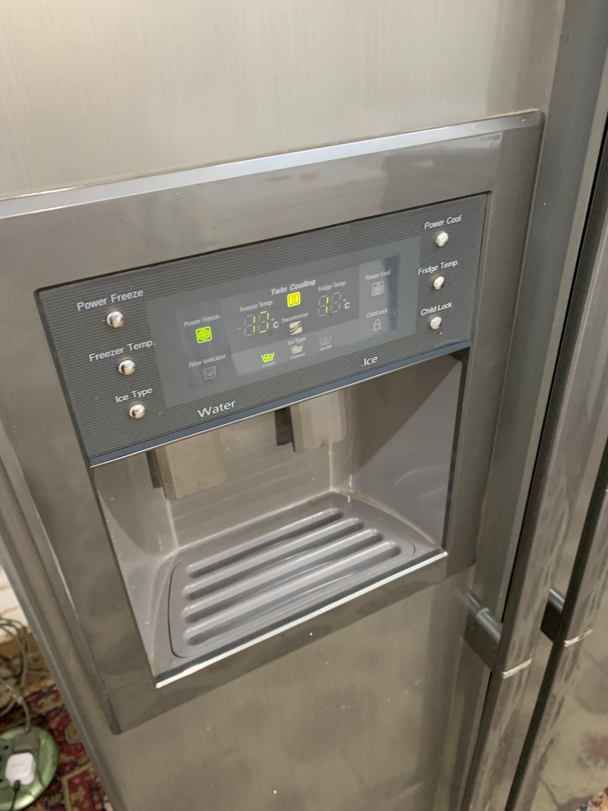 Samsung Ice-maker Water Dispenser American Fridge Freezer