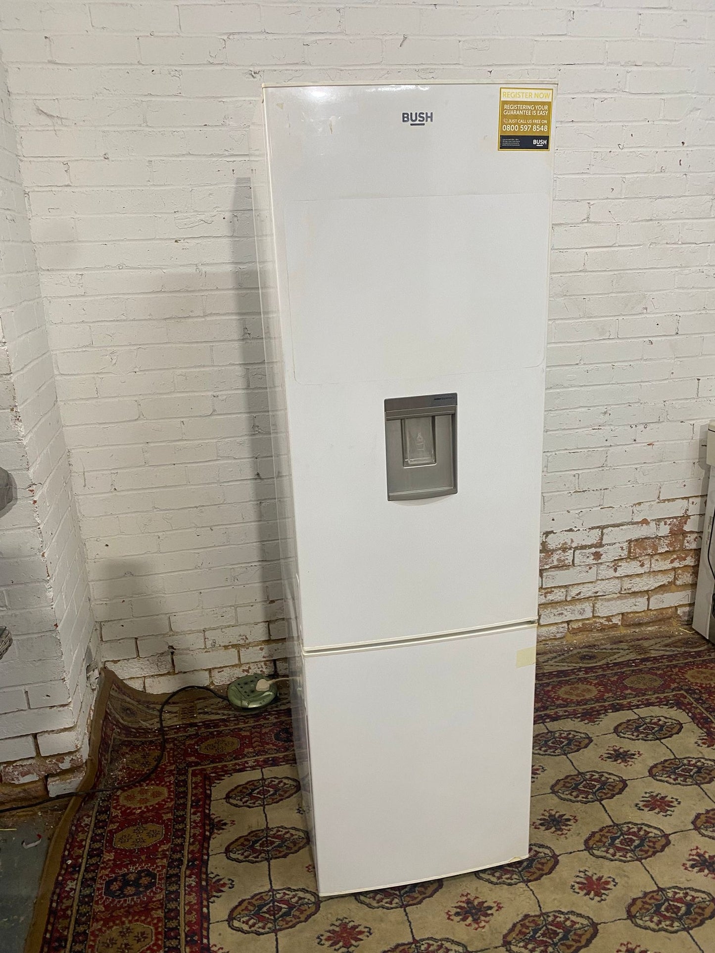 Tall Bush White Fridge Freezer With Water Dispenser For Sale