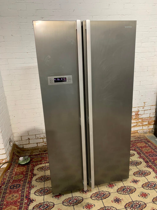 Kenwood Non Plumb Stainless Steel American Fridge Freezer